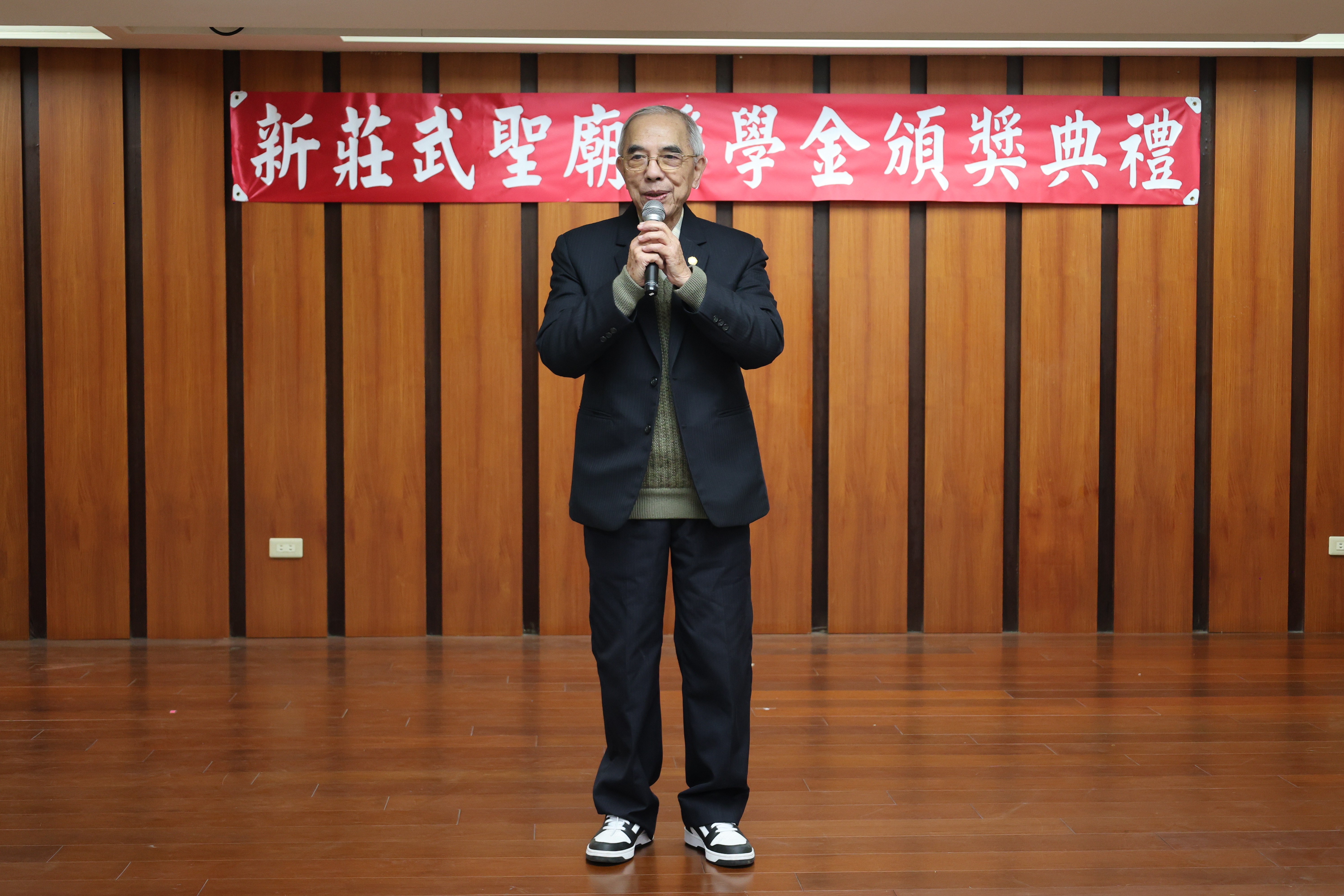 武聖廟林俊德主委致詞