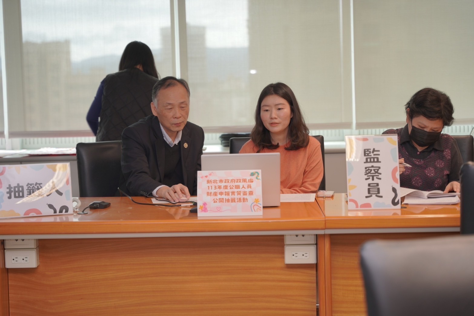 現場抽籤活動情形