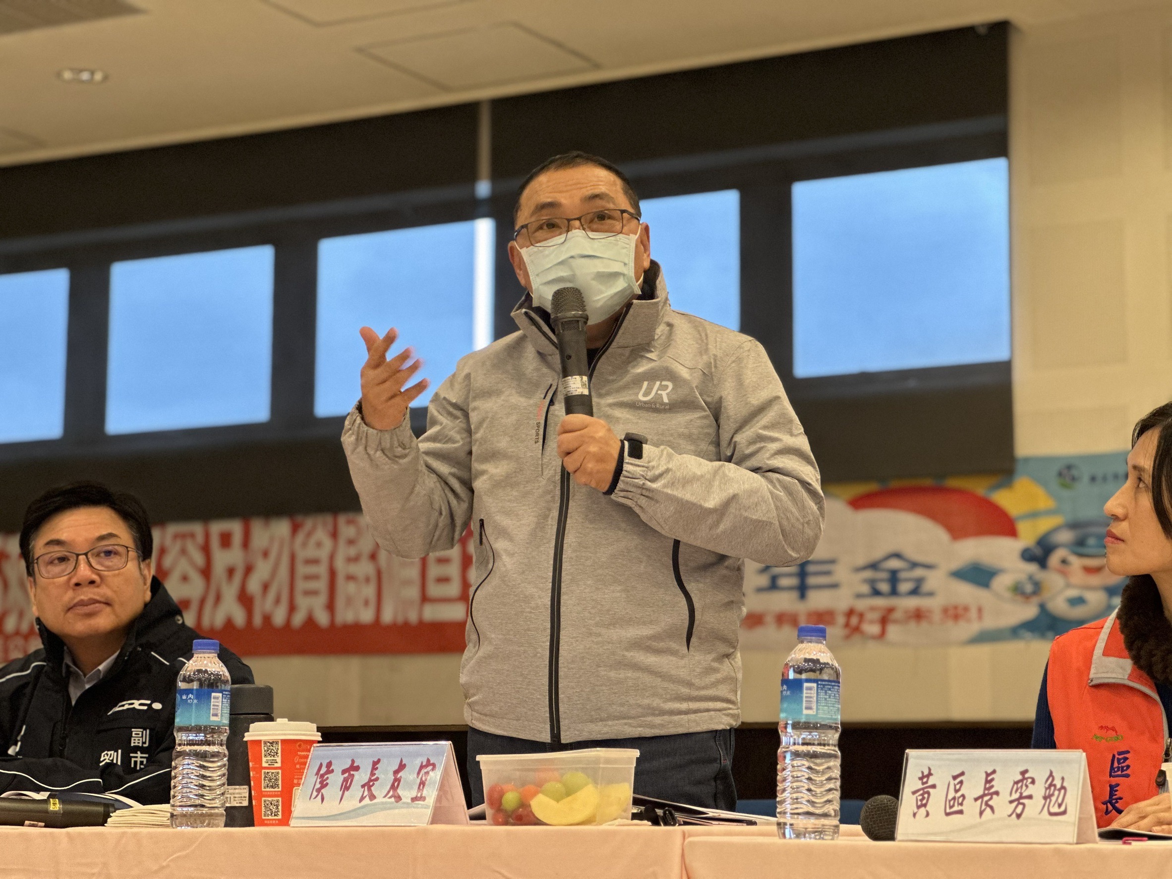 侯友宜談到，萬金地區依山傍海、景色秀麗，是新北觀光首選的好去處。市府團隊會努力完善基礎交通網絡，讓萬金地區的交通建設越來越好。