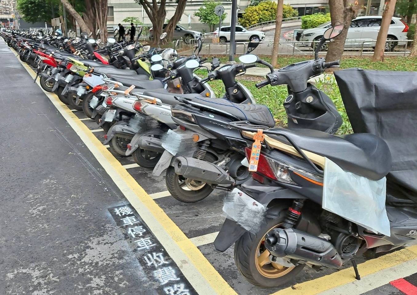路邊收費機車格