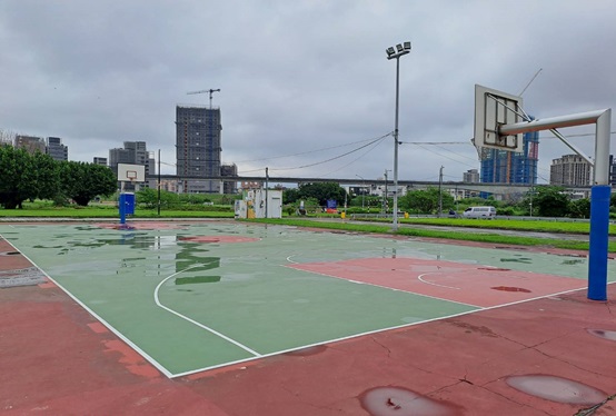 高灘處將運用河濱灘地資源改建為匹克球場