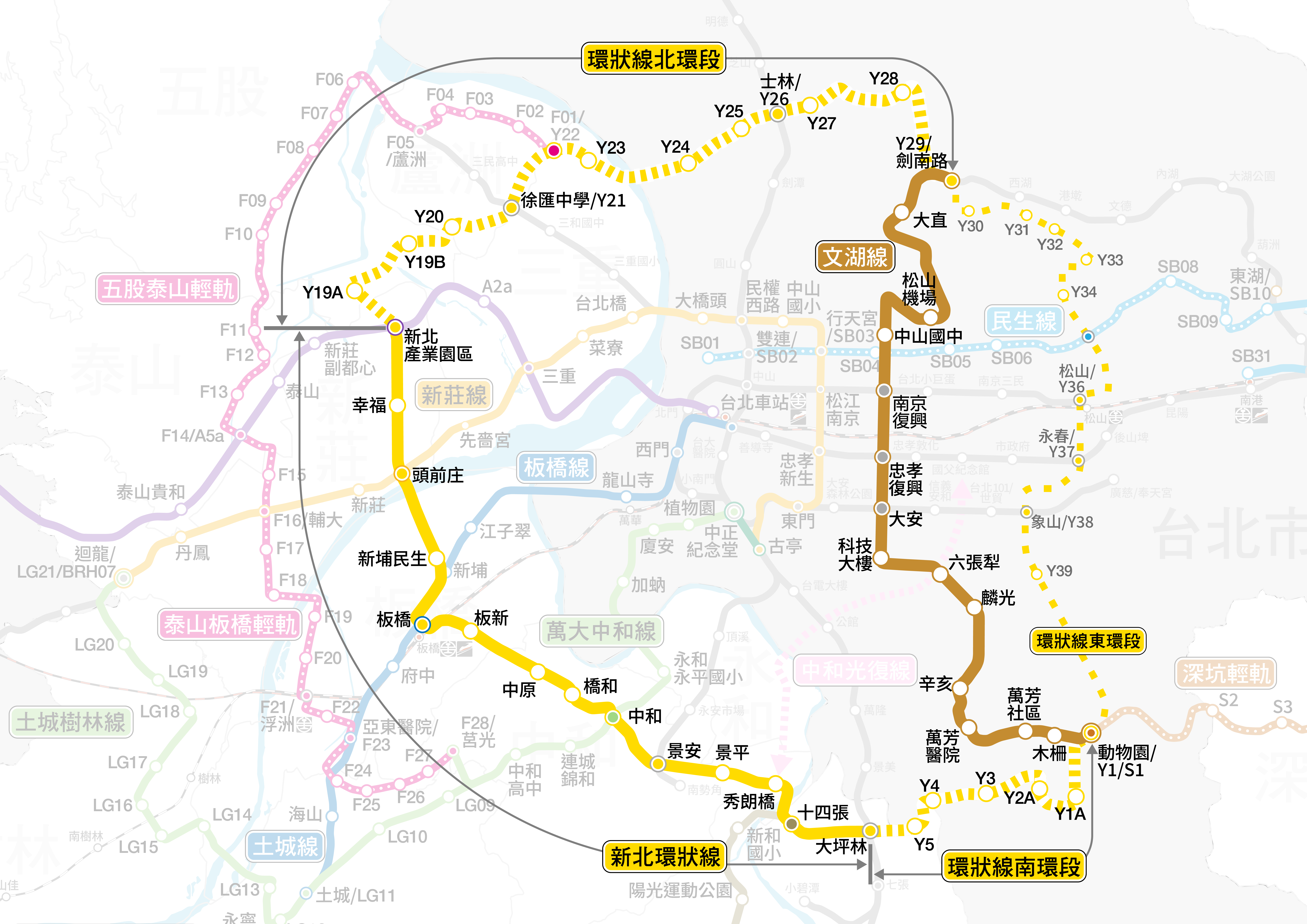 南北環完工三環六線第一環成形