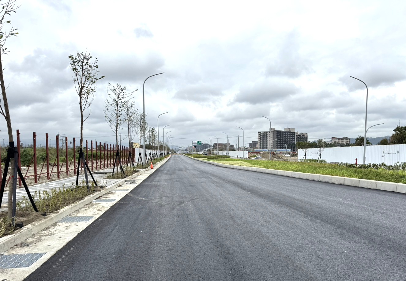 莊泰路(領航路-莊太田路)近期即將完完工