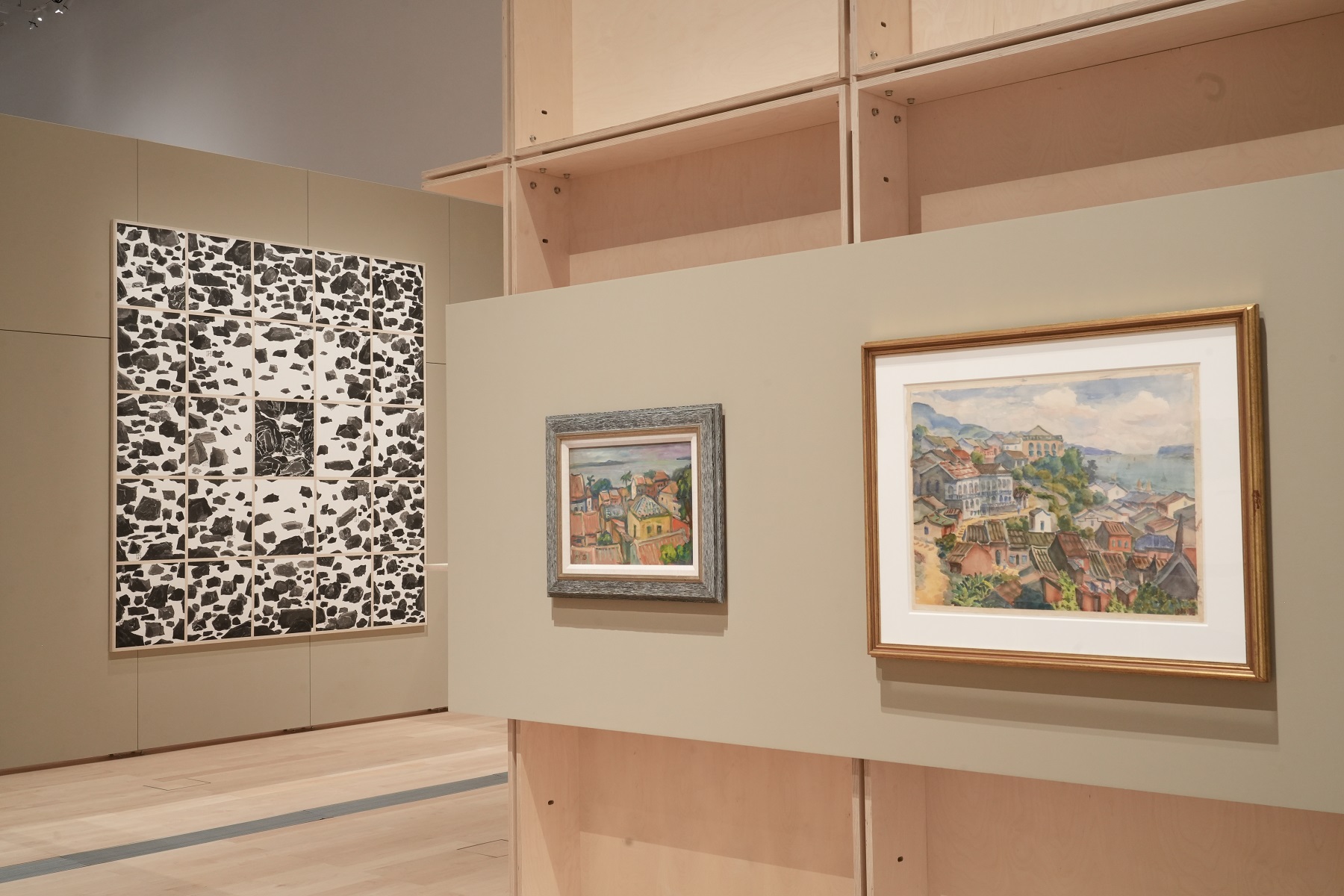 新北市美術館4月25日正式開館，並推出「往來／照見」典藏研究展等四檔開館展覽。