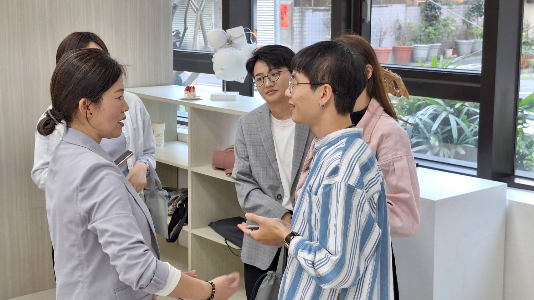 PEPPER'S品牌創辦人陳艾瑪與現場學員互動，暢聊品牌建立及拓展海外市場的心得