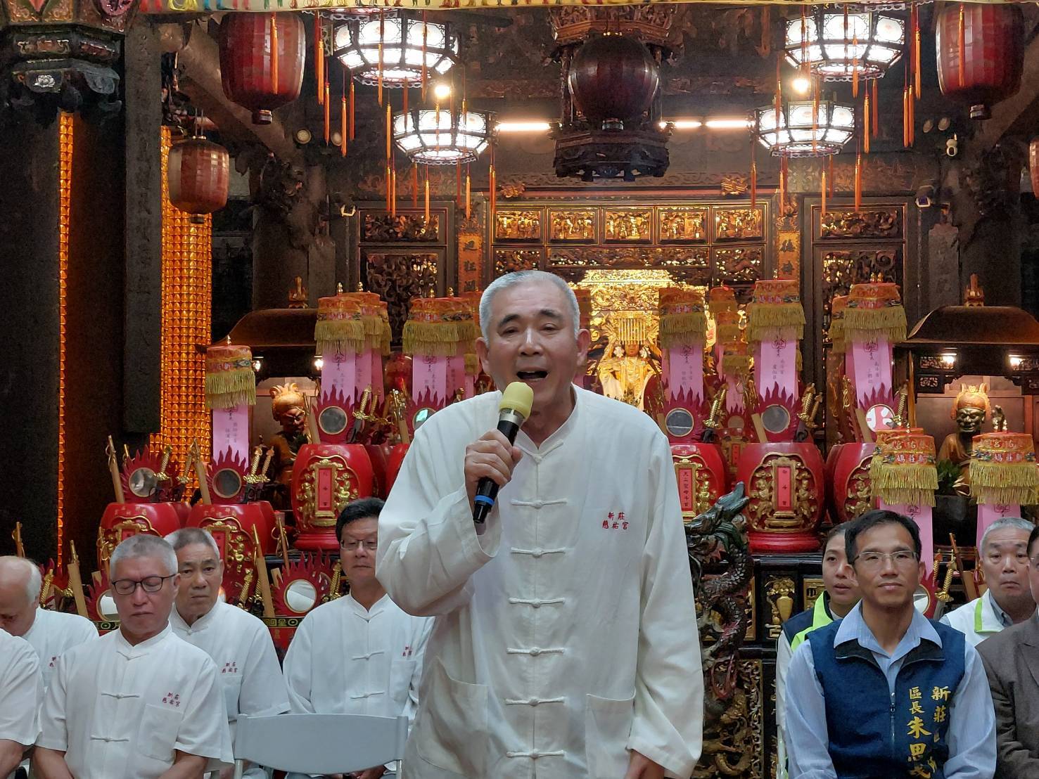 慈祐宮陳圓光主委致詞