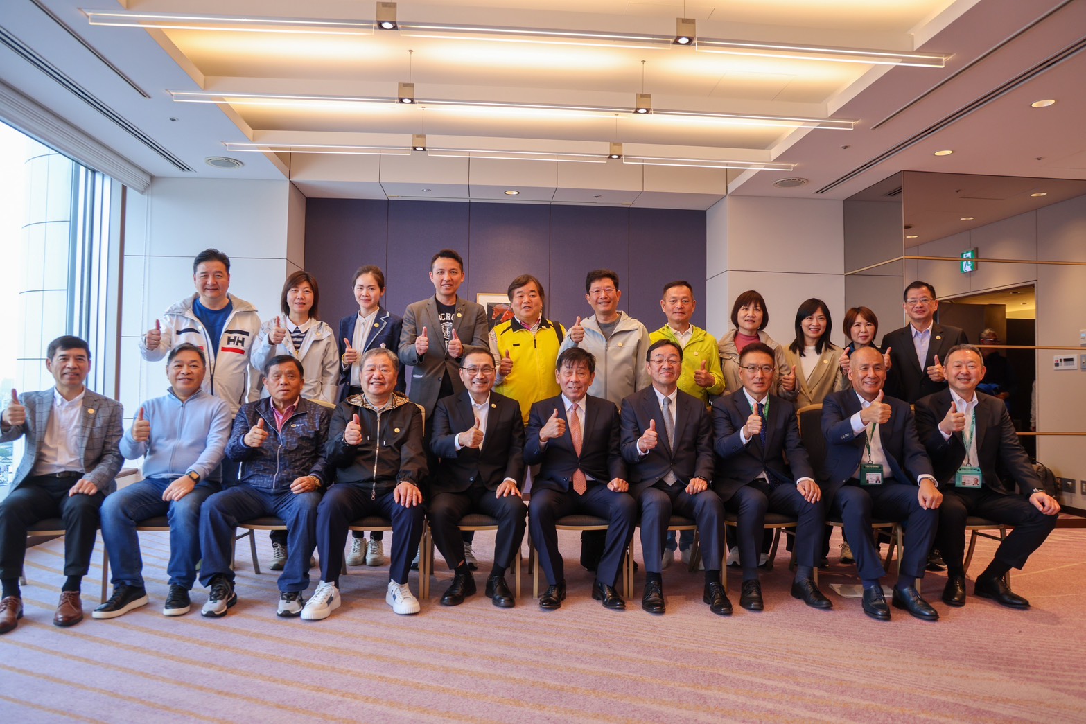 本次參訪結聚焦場館規劃、商業發展模式及場館多功能使用等面向，期盼未來新北巨蛋成為世界各地遊客到訪台灣必遊景點。