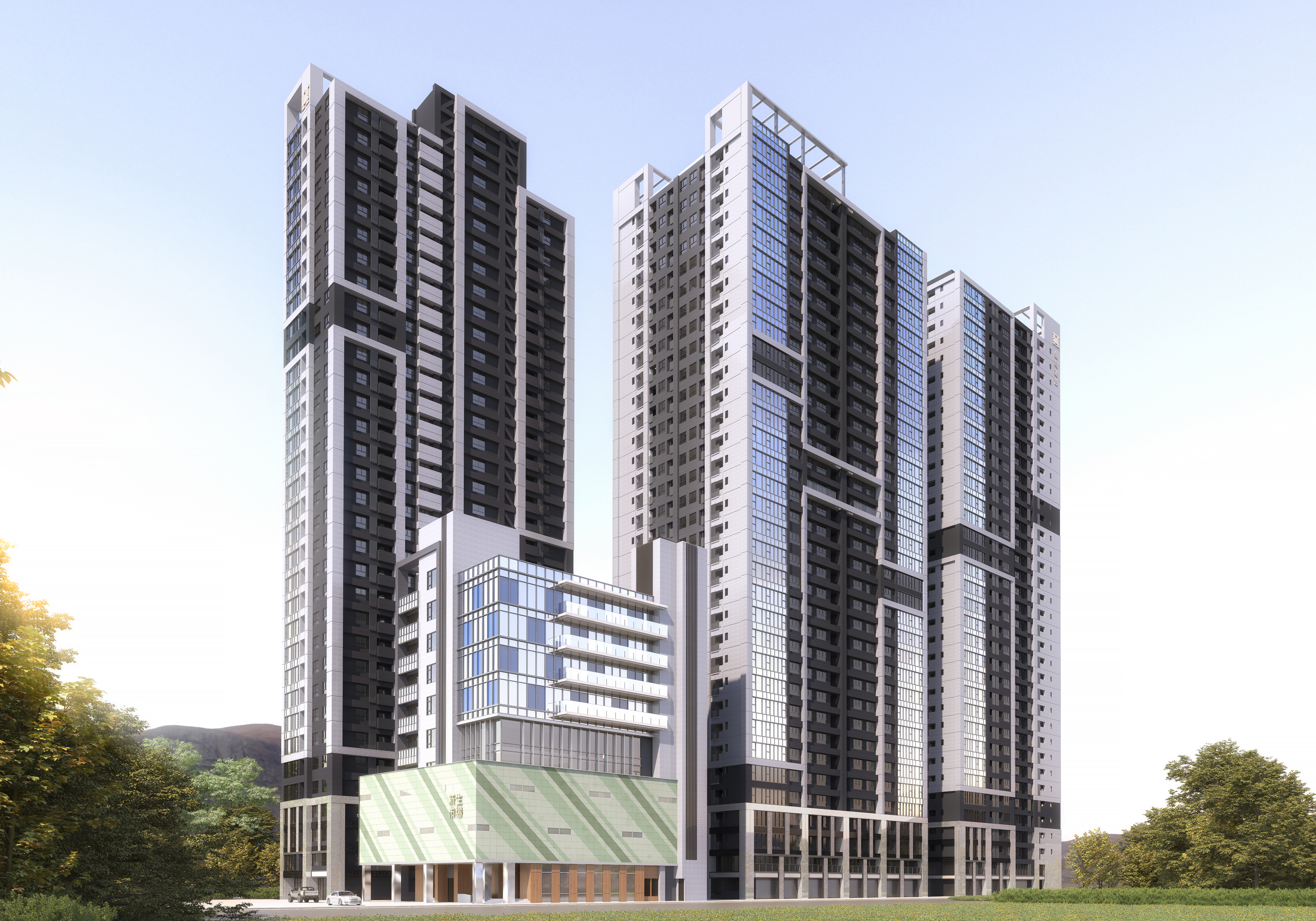 更新單元3更新後建築示意圖
