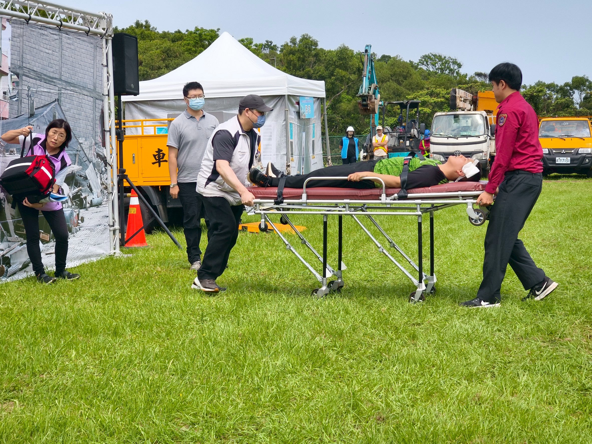傷患急救演練