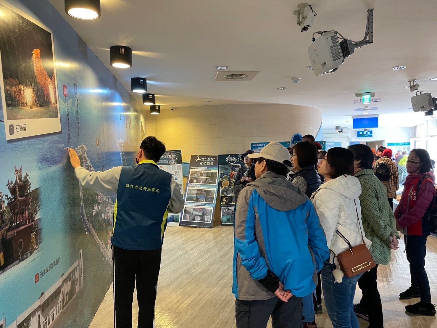 來海洋復育園區認識各式各樣海洋生物