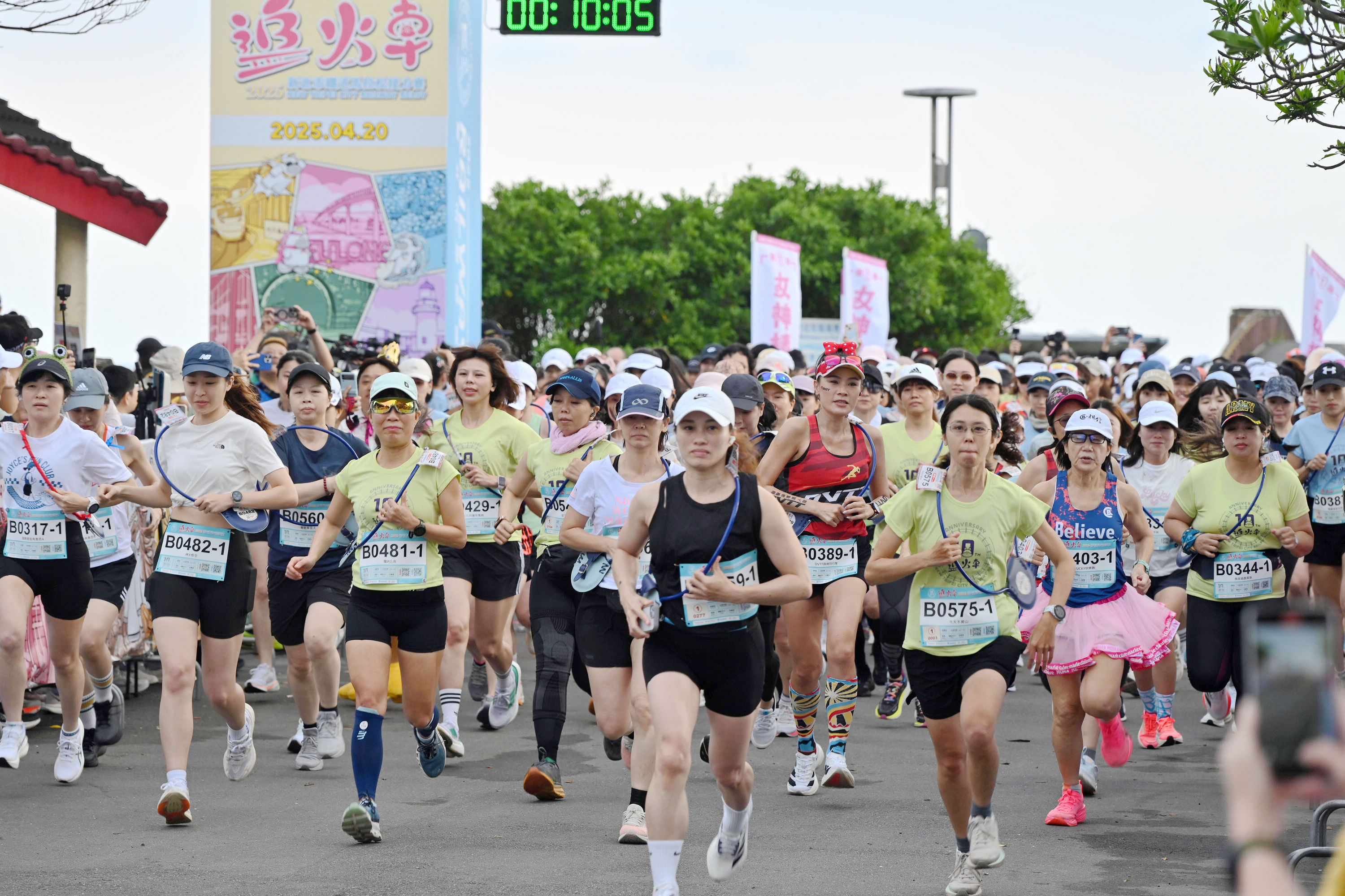 本屆賽事邁入第10週年，侯友宜祝福選手們在比賽過程中增進友情與默契，展現團隊精神。
