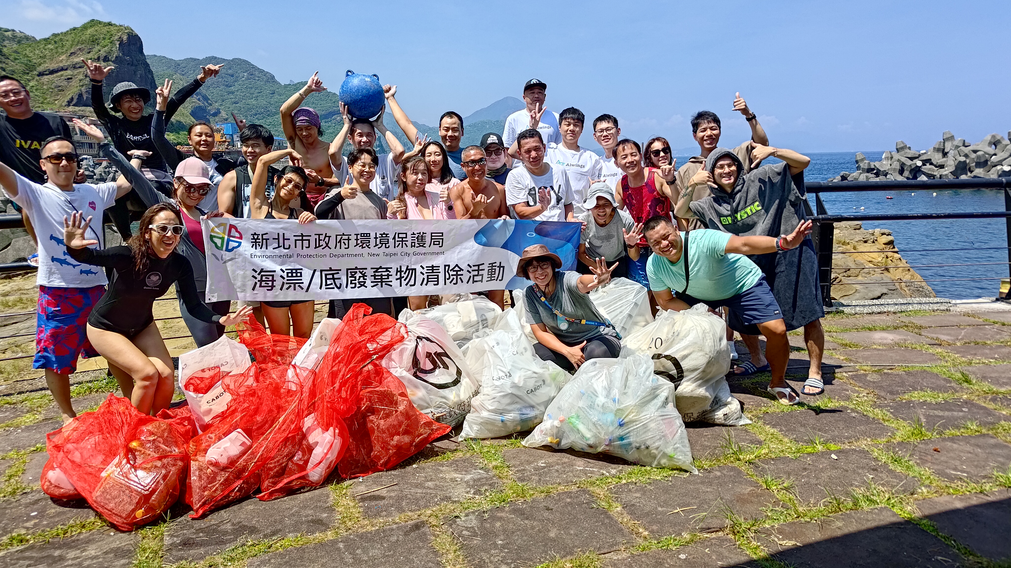 淨海合作社成員自發參與淨海活動