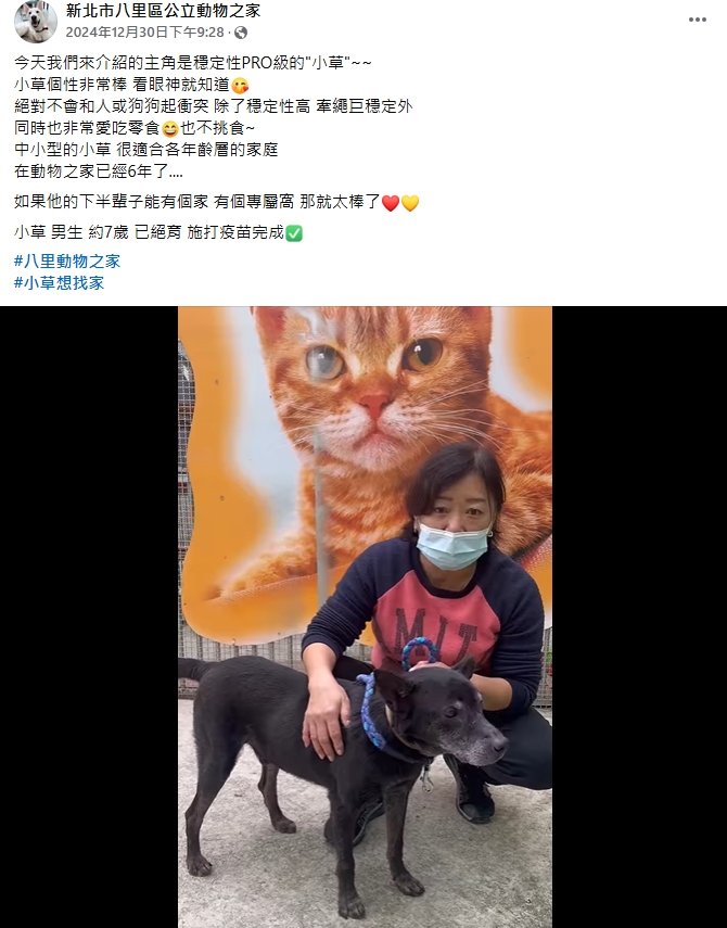 圖2、動保員介紹「小草」影片