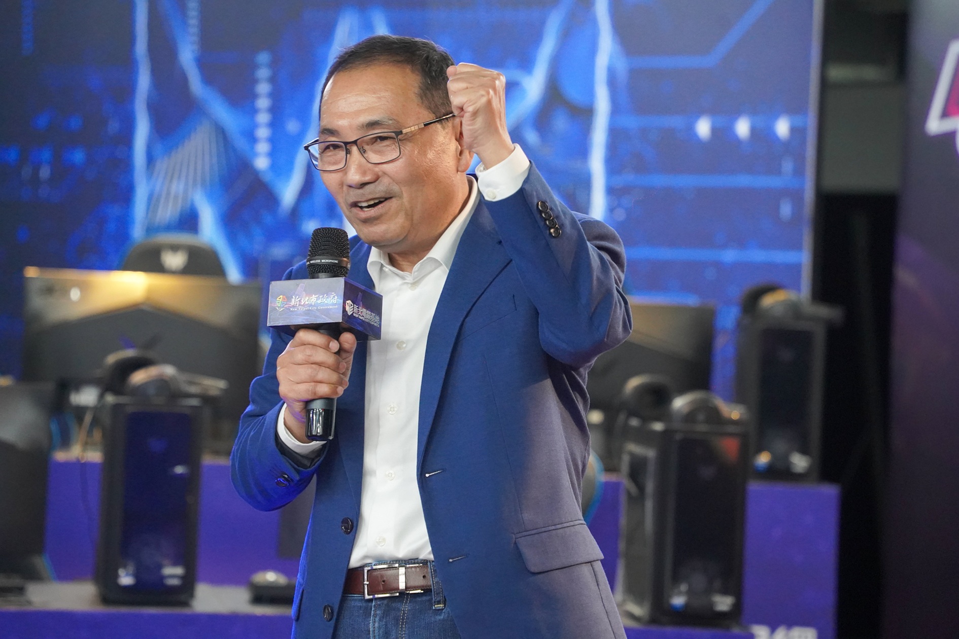 侯市長強調，我們不只挺電競，更用行動打造新北成為真正的電競之都