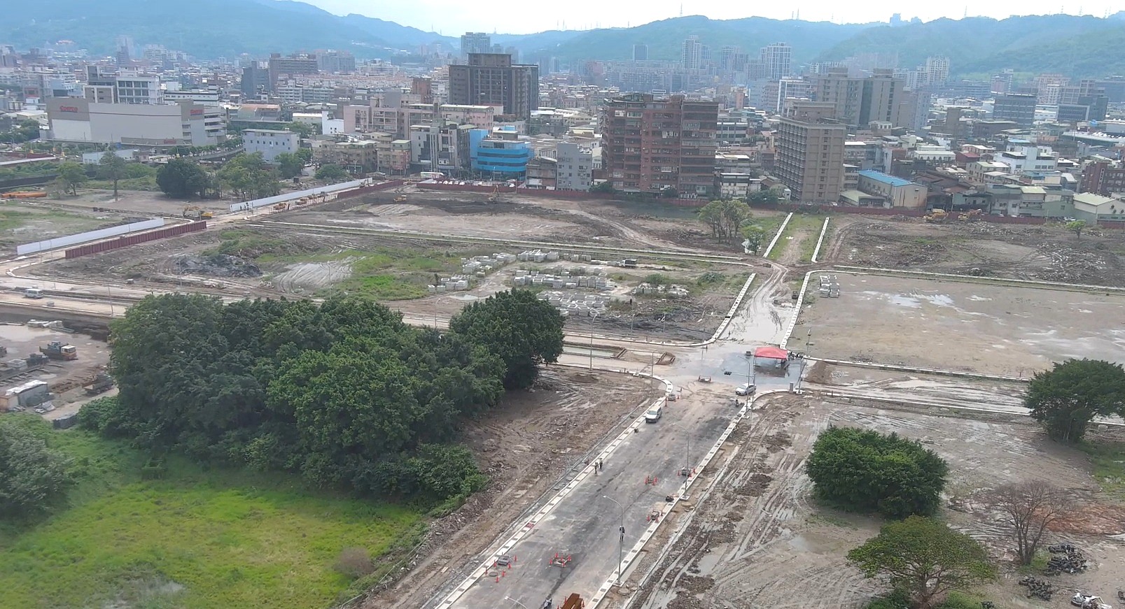 國營路路寬20米，開通後可紓解區域交通擁塞情形。新北市地政局提供