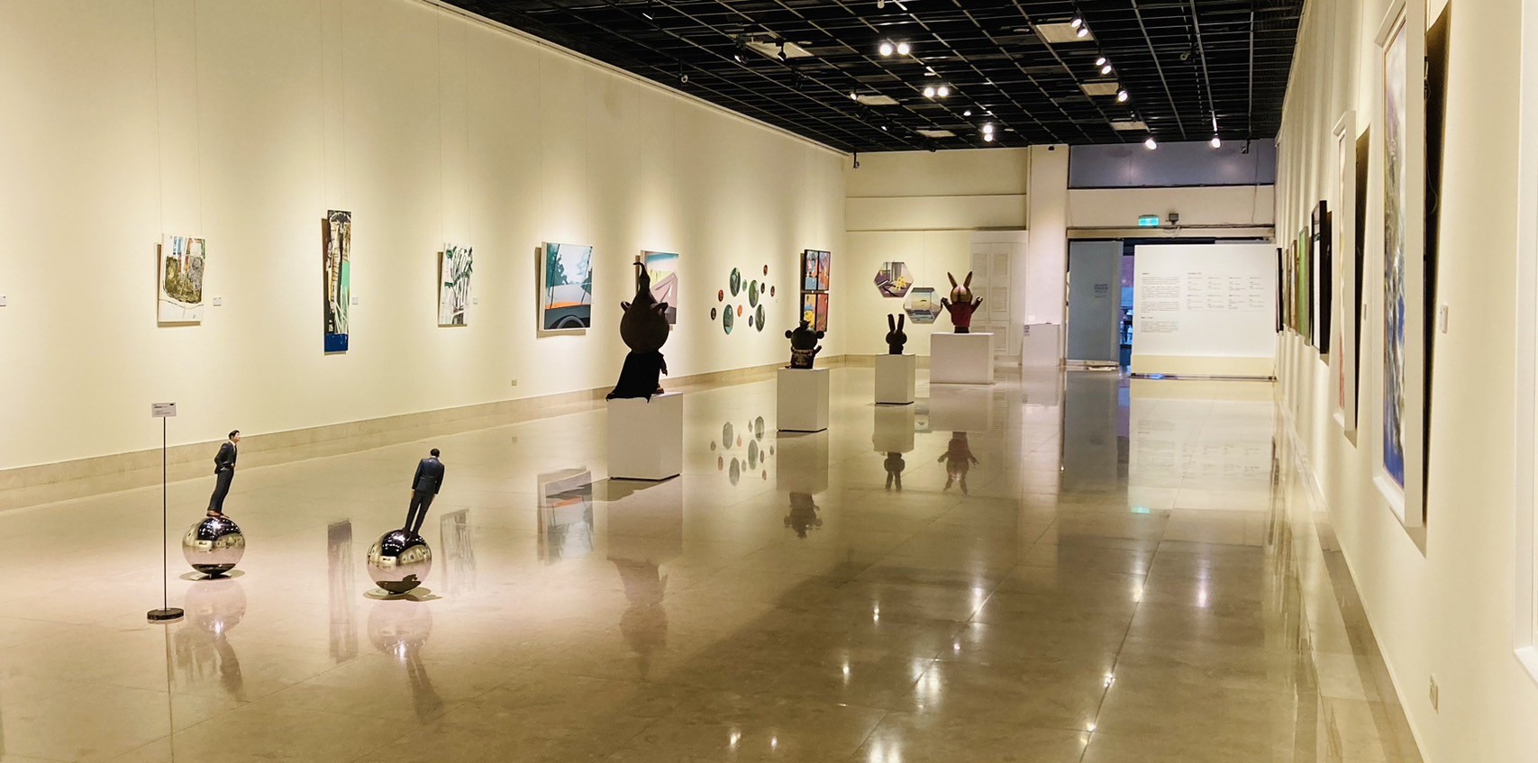 新北市藝文中心第一展覽室空間照