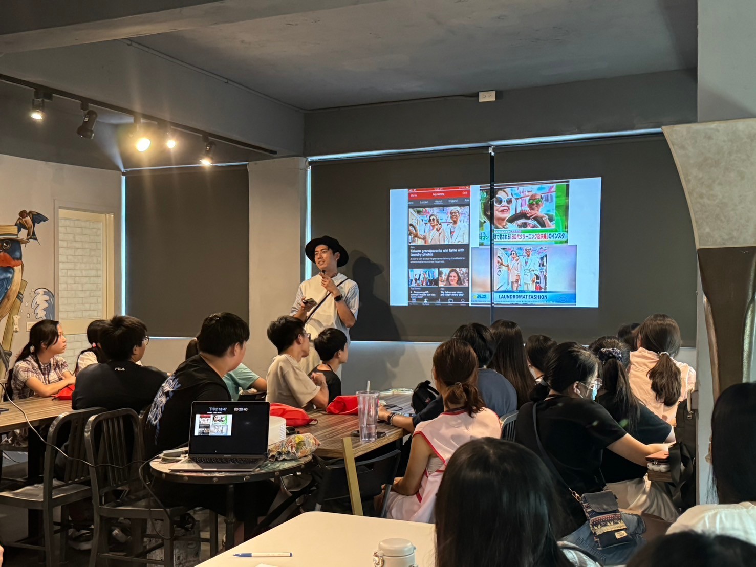 萬秀洗衣店主理人張瑞夫分享用珍惜衣服實現永續