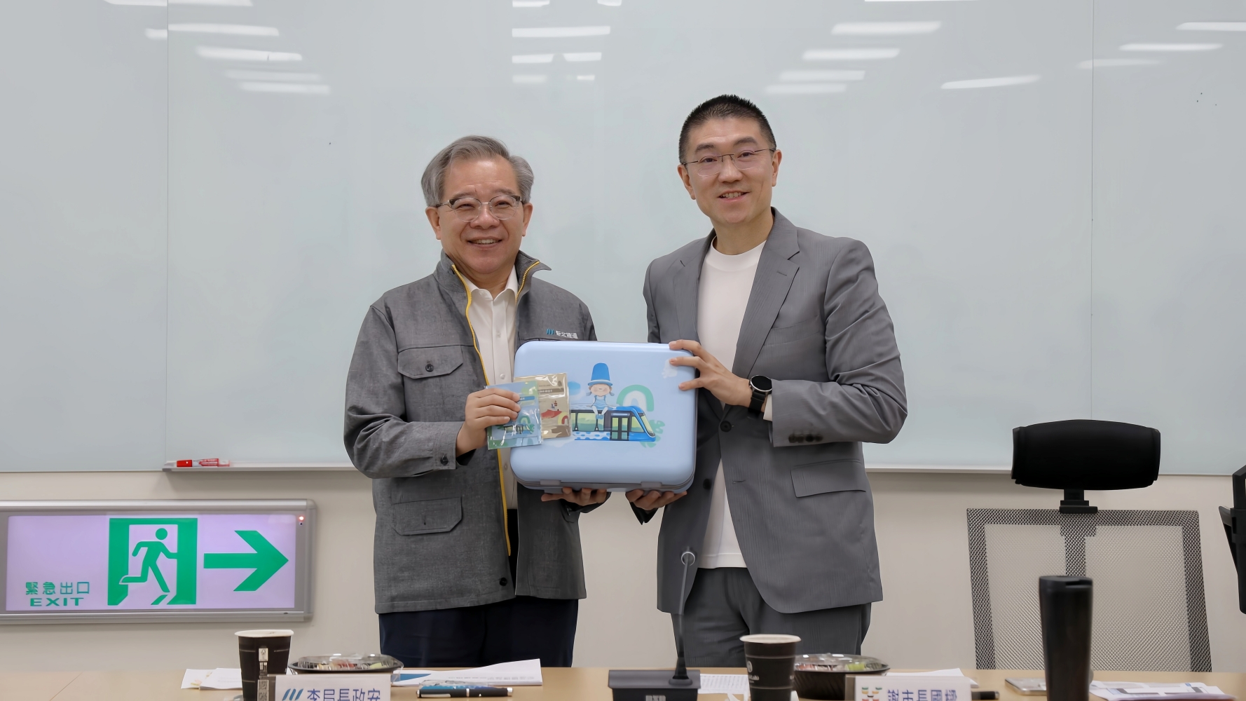新北捷運局、捷運公司與基隆市府三方交流