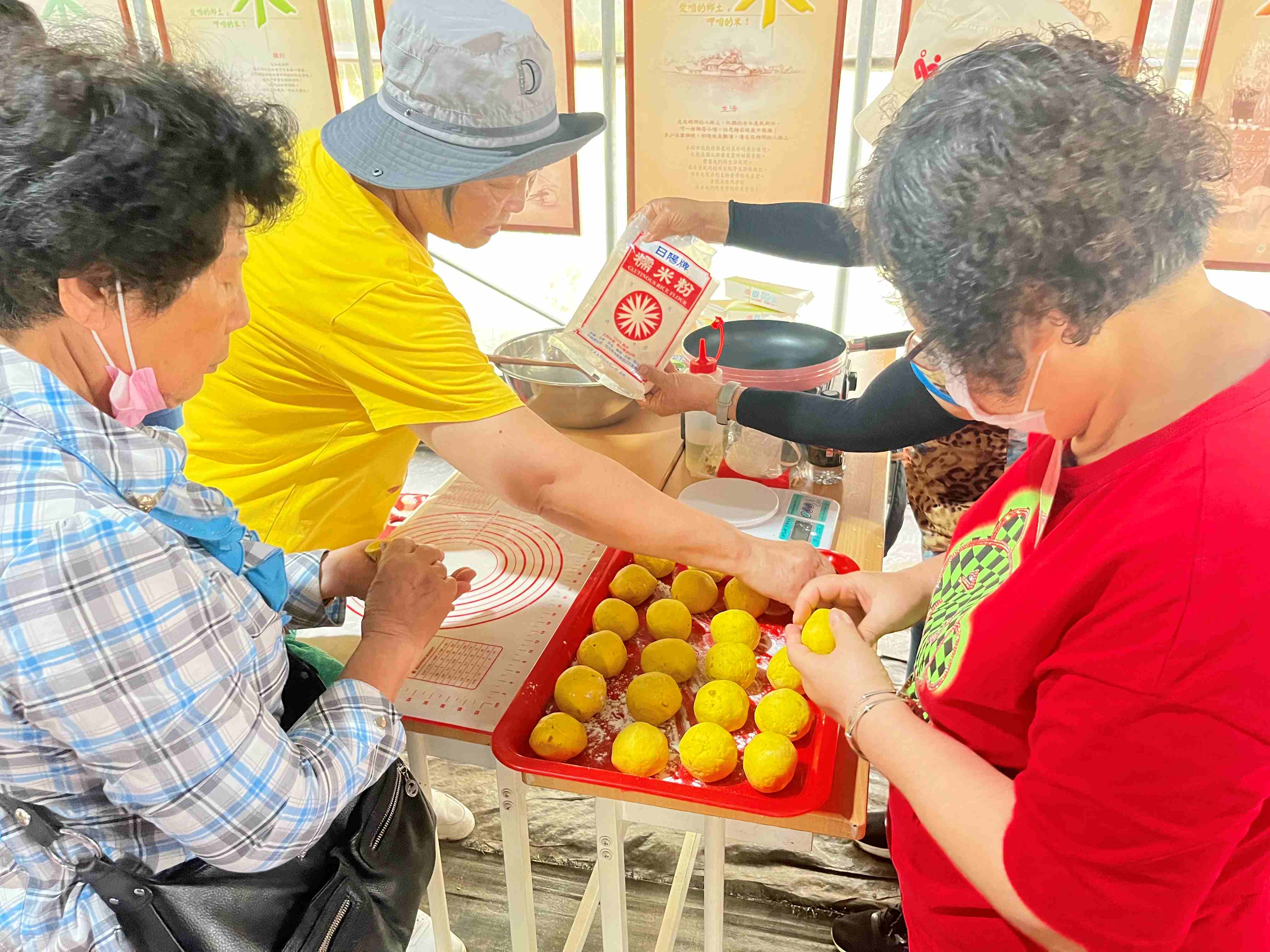  民眾可體驗「南瓜圓」DIY活動