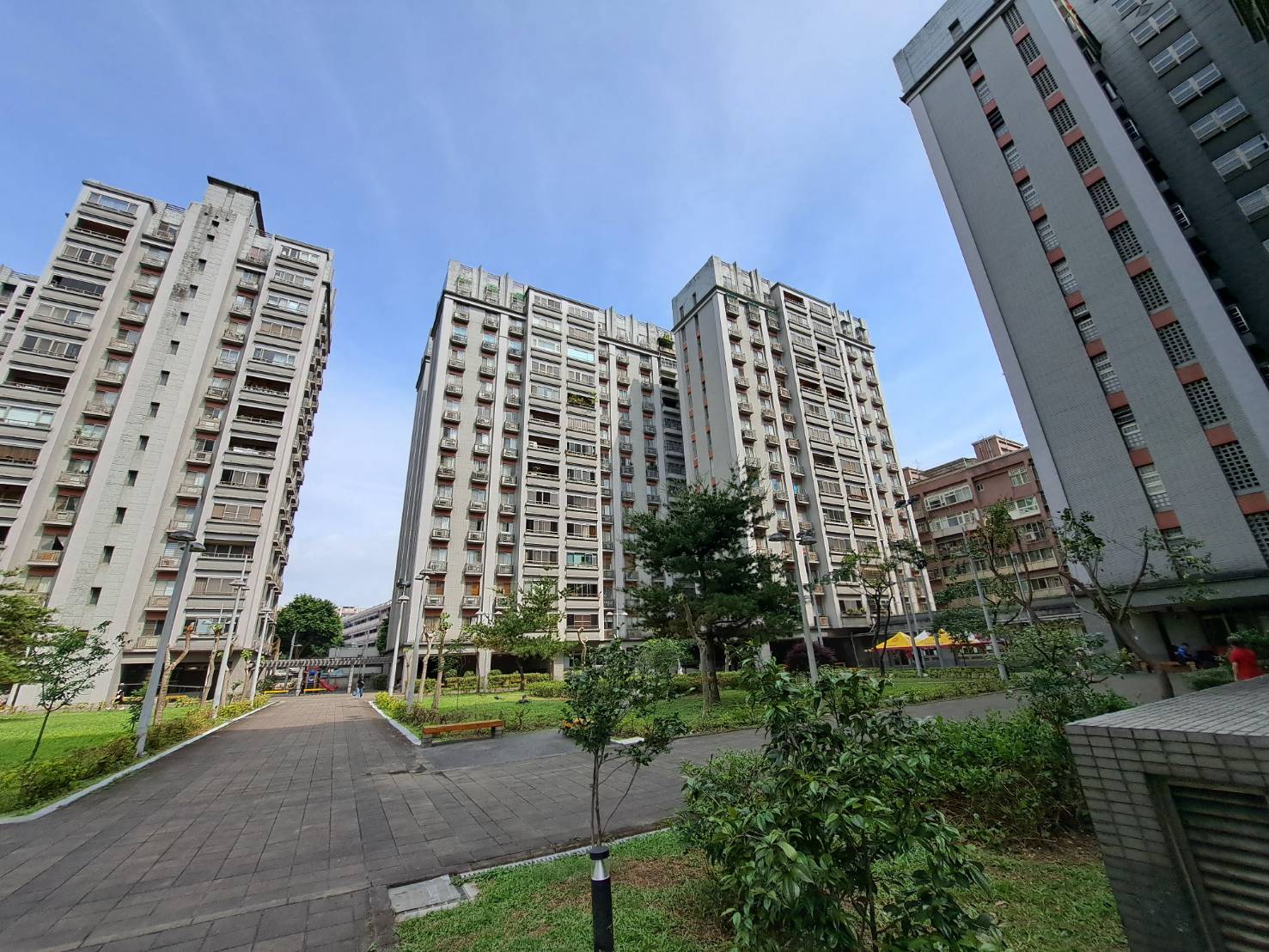 健華新城位於板橋文化路，20年前由眷村改建