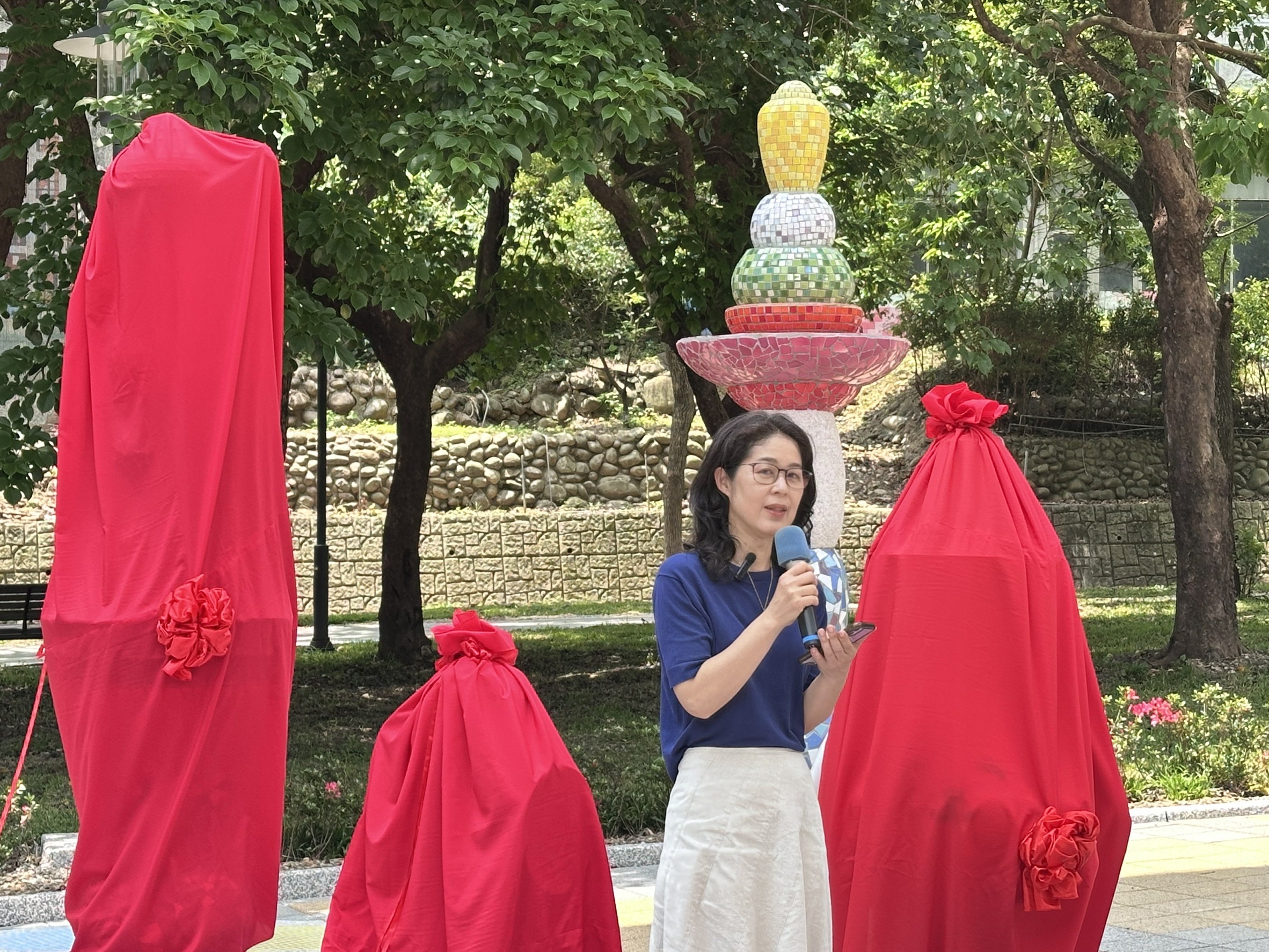 日本大塚麻子老師說明作品理念