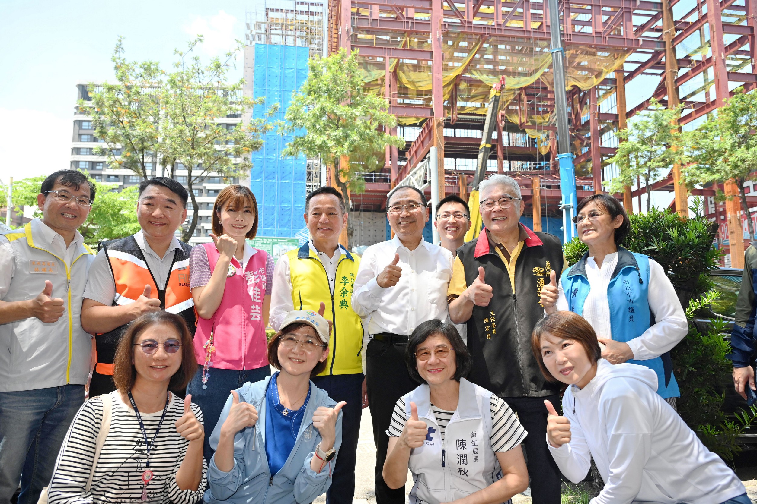 侯友宜期盼明（115）年順利於完工，打造健康樂活的友善環境