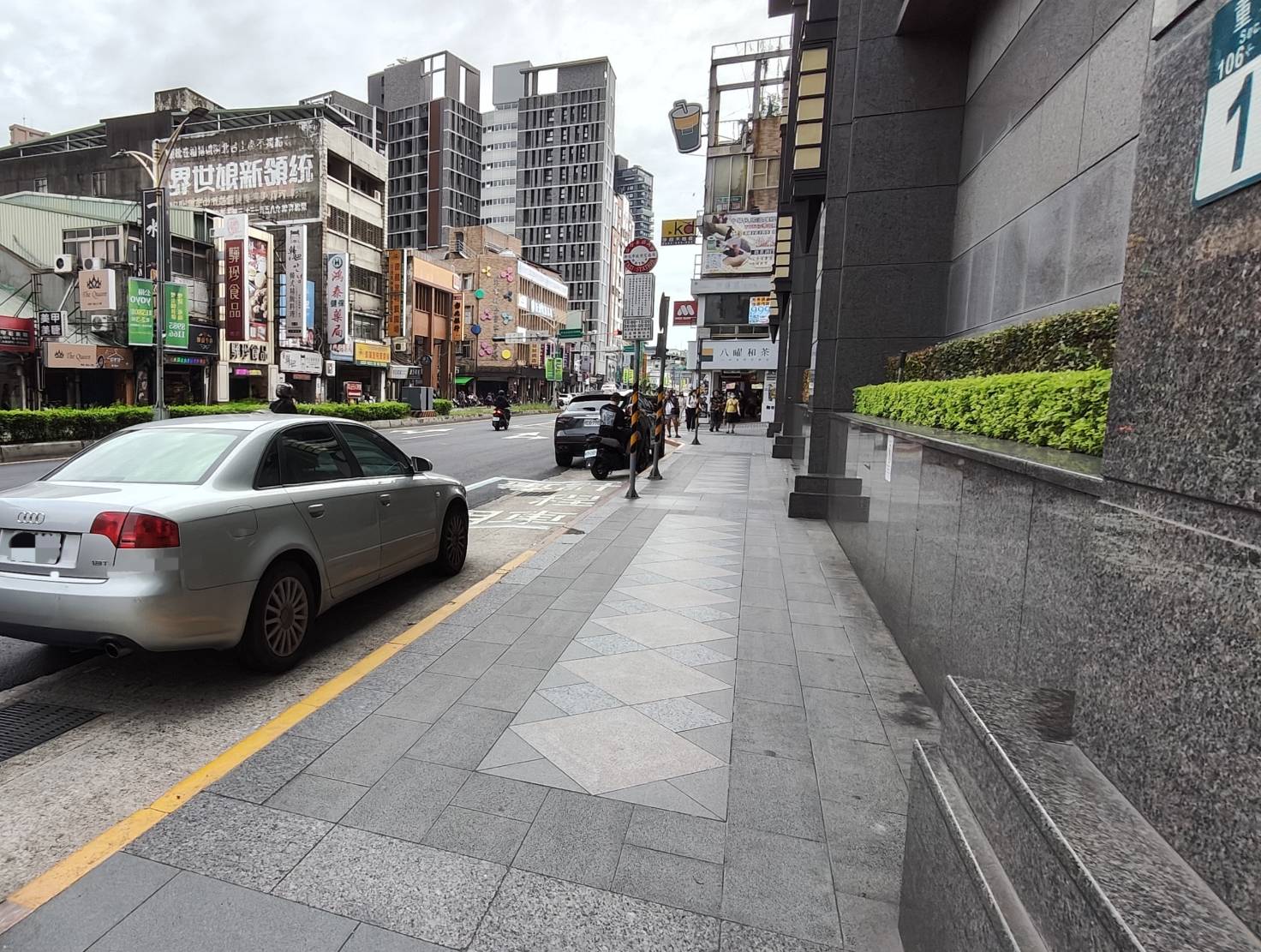黃線臨時停車