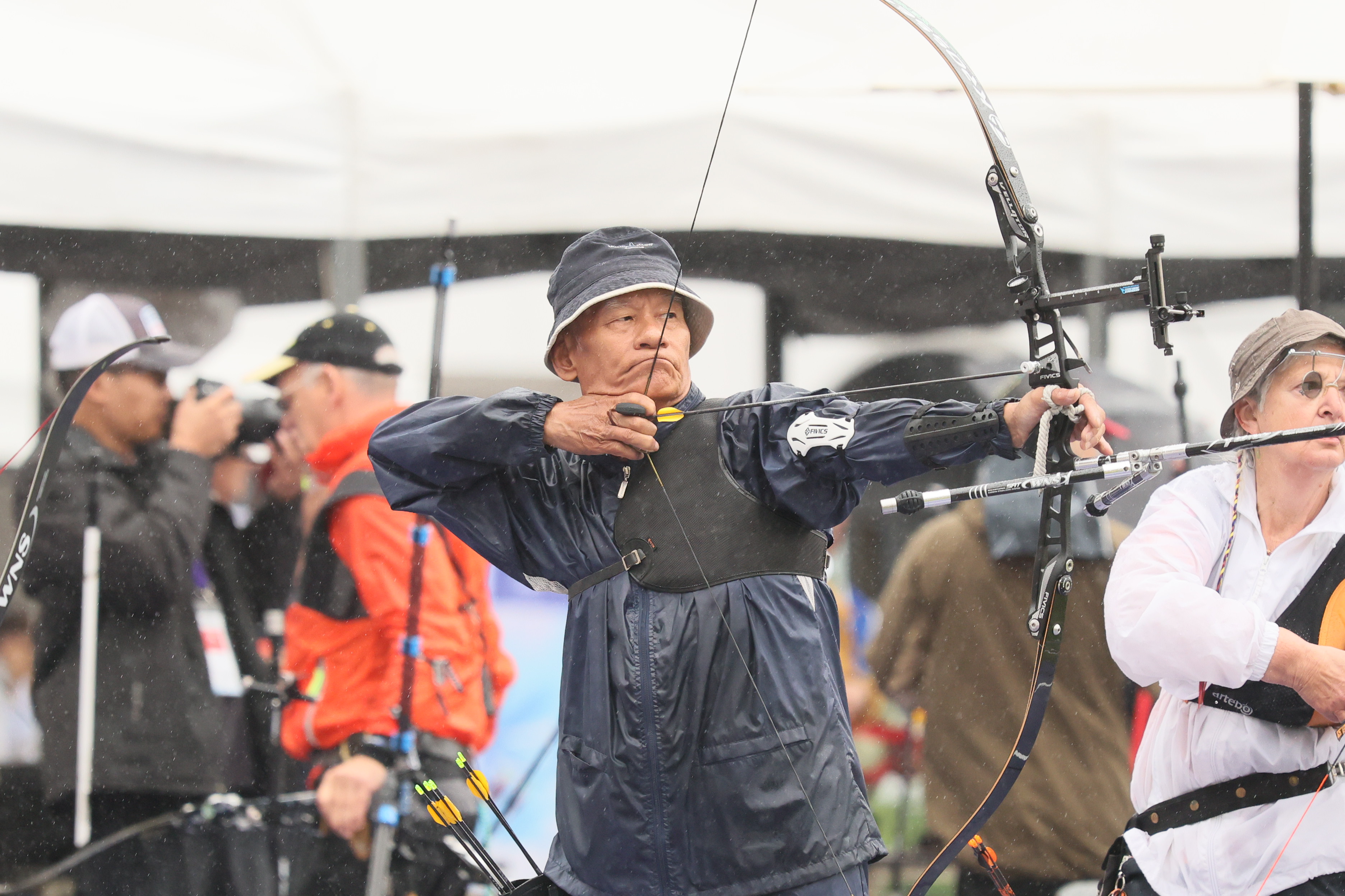 曾在1984年當選洛杉磯奧運代表隊的陳志洋，本屆世壯運回歸賽場
