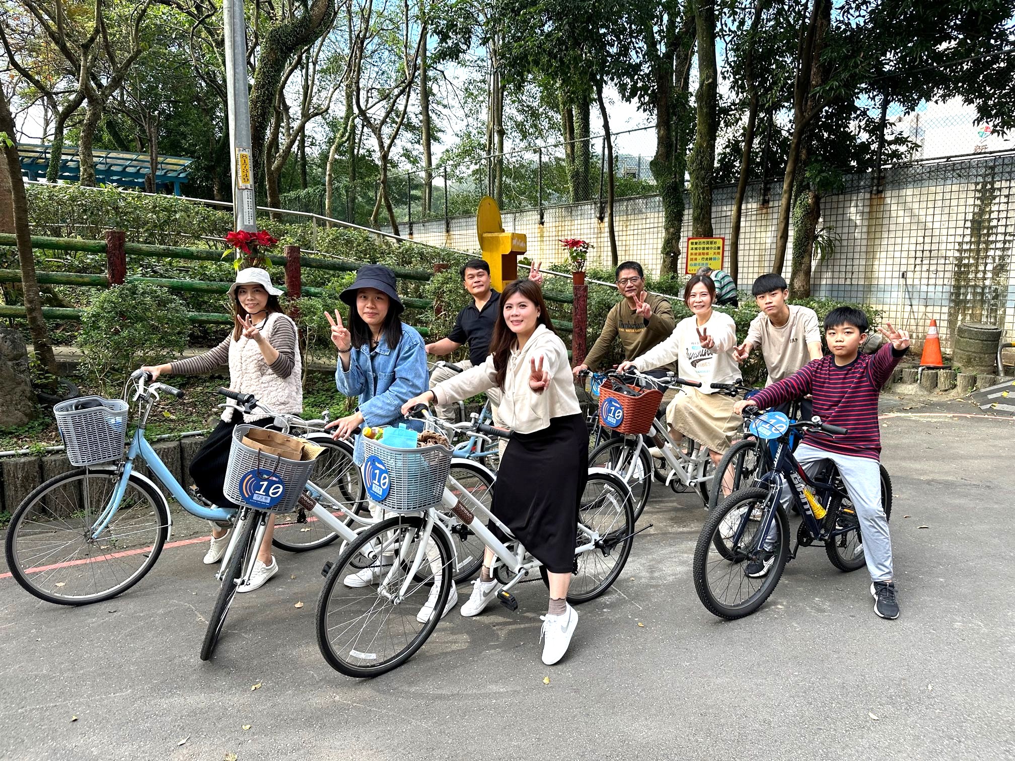 準備去河濱騎車放鬆啦