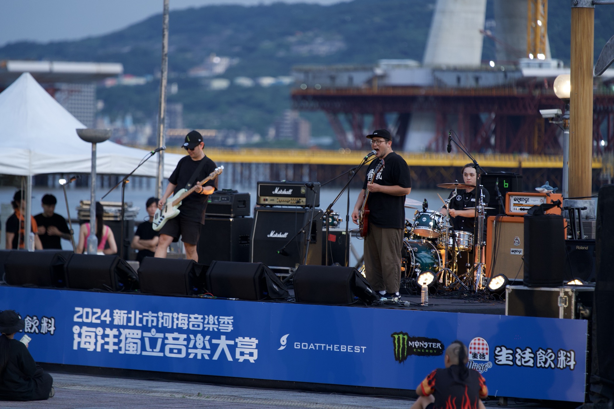 「海洋獨立音樂大賞」30強入選樂團作品風格多元、題材豐富，展現台灣音樂創作的能量，預告今年比賽將更加精彩可期。(圖為2024年資料照)