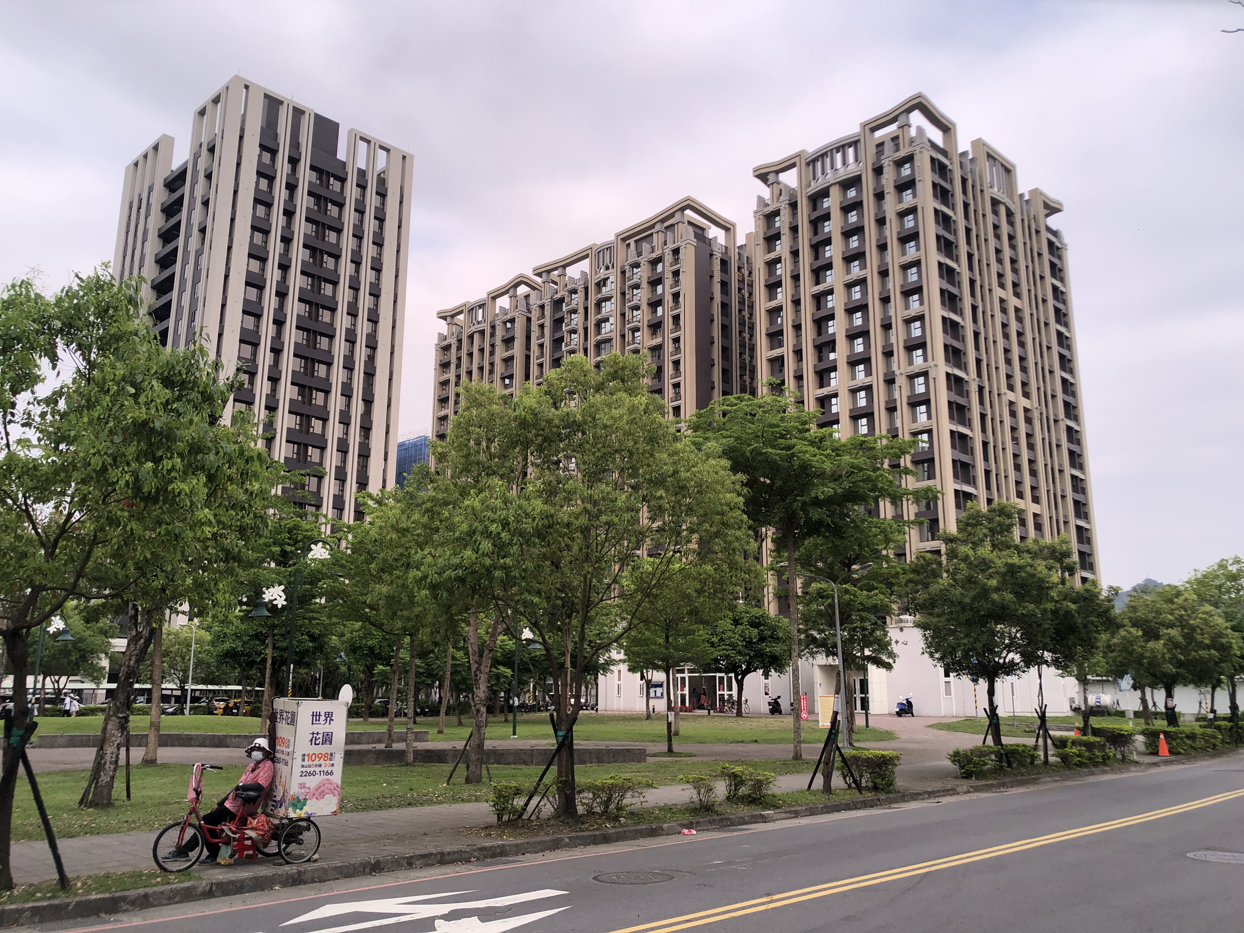 5月成交量增加最多行政區為土城區，照片為土城暫緩發展區一帶