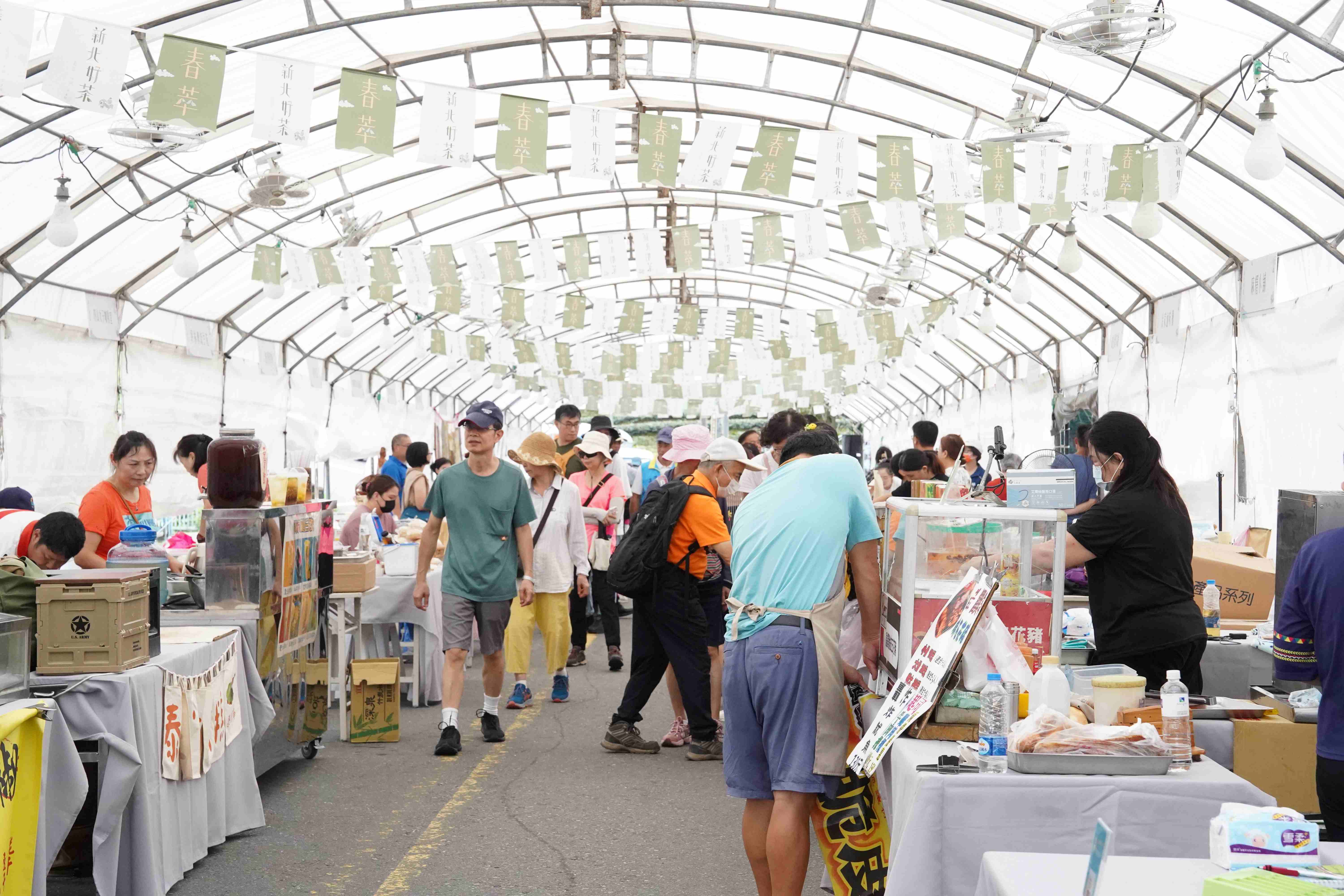  6月21、22日在坪林茶業博物館廣場展售會販售包種茶