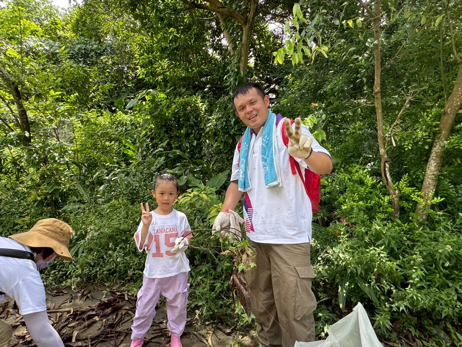 志工體驗活動員工也能帶著家人一起參與