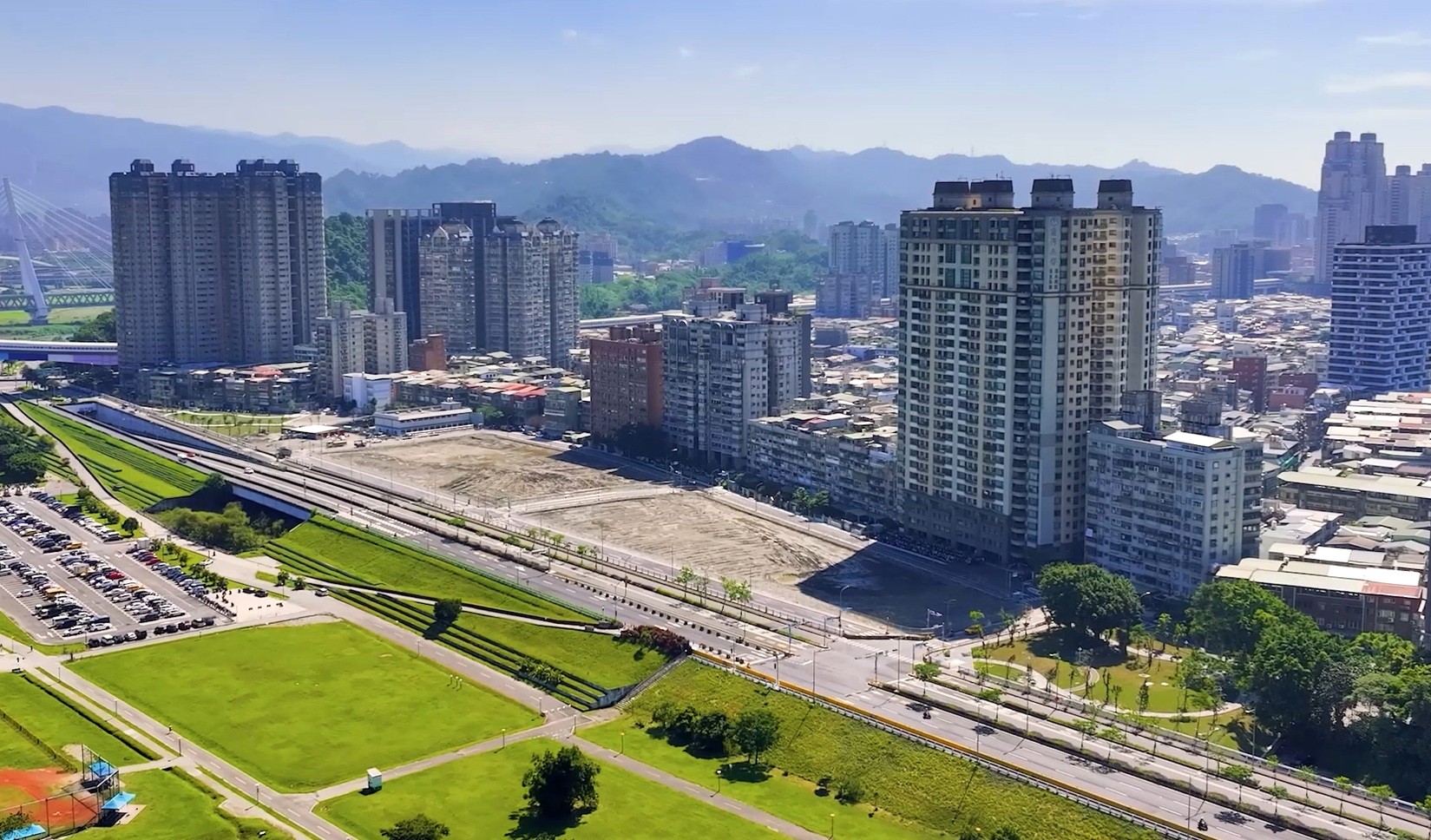 秀北工程完工後，可提升區域生活品質。新北市政府地政局提供