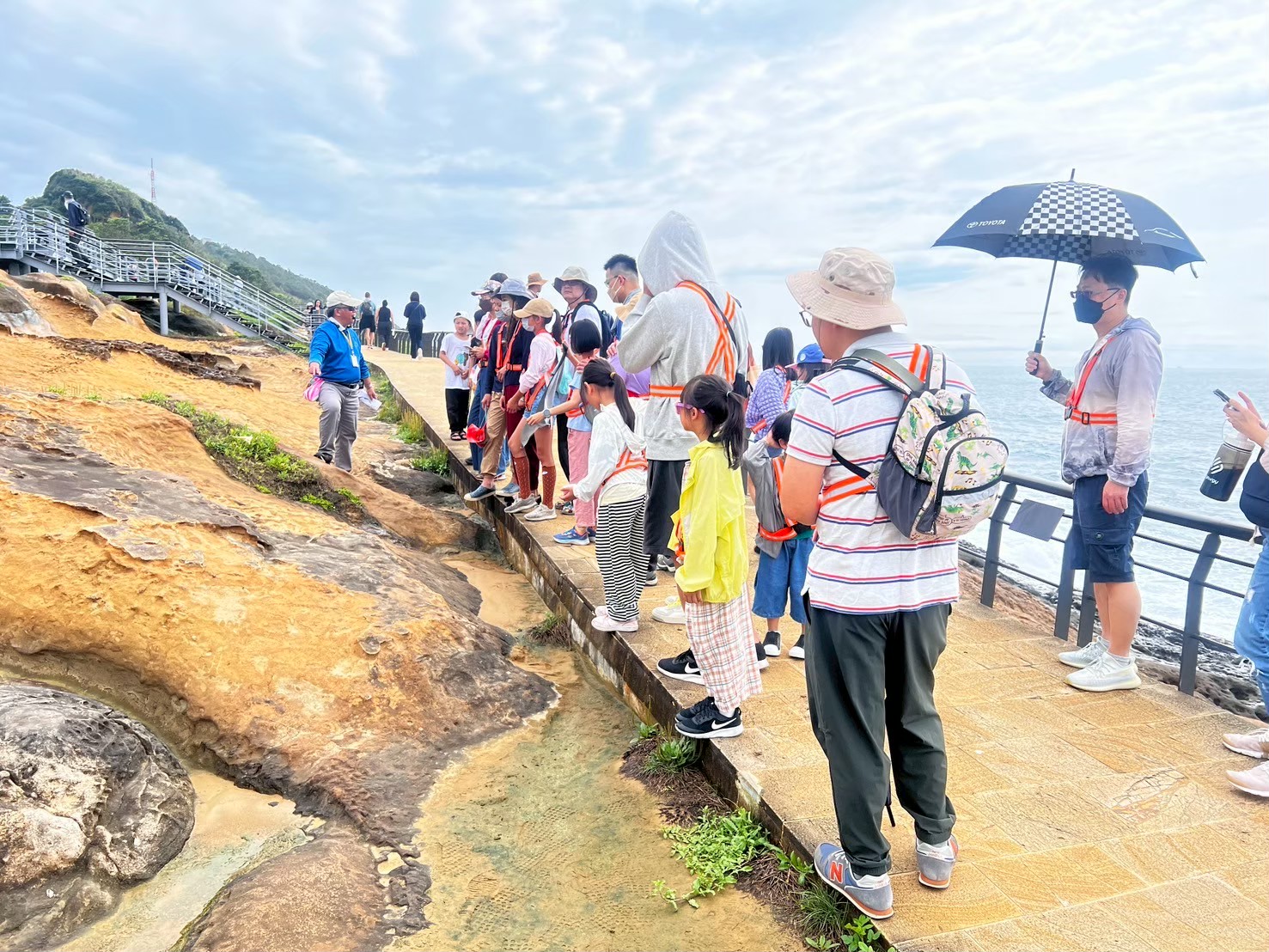 野柳生態導覽，體驗當地的獨特地貌