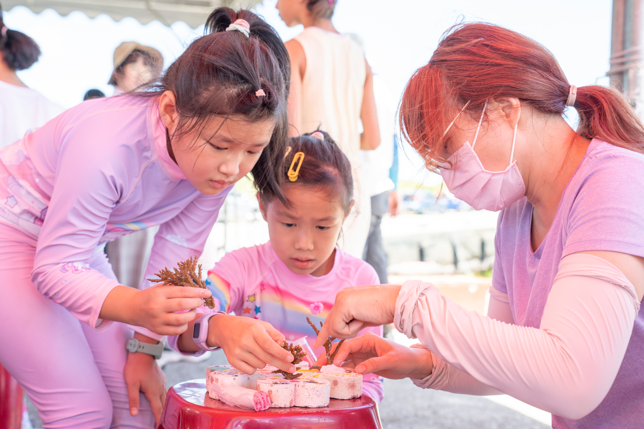 海洋教育讓孩童參與珊瑚復育