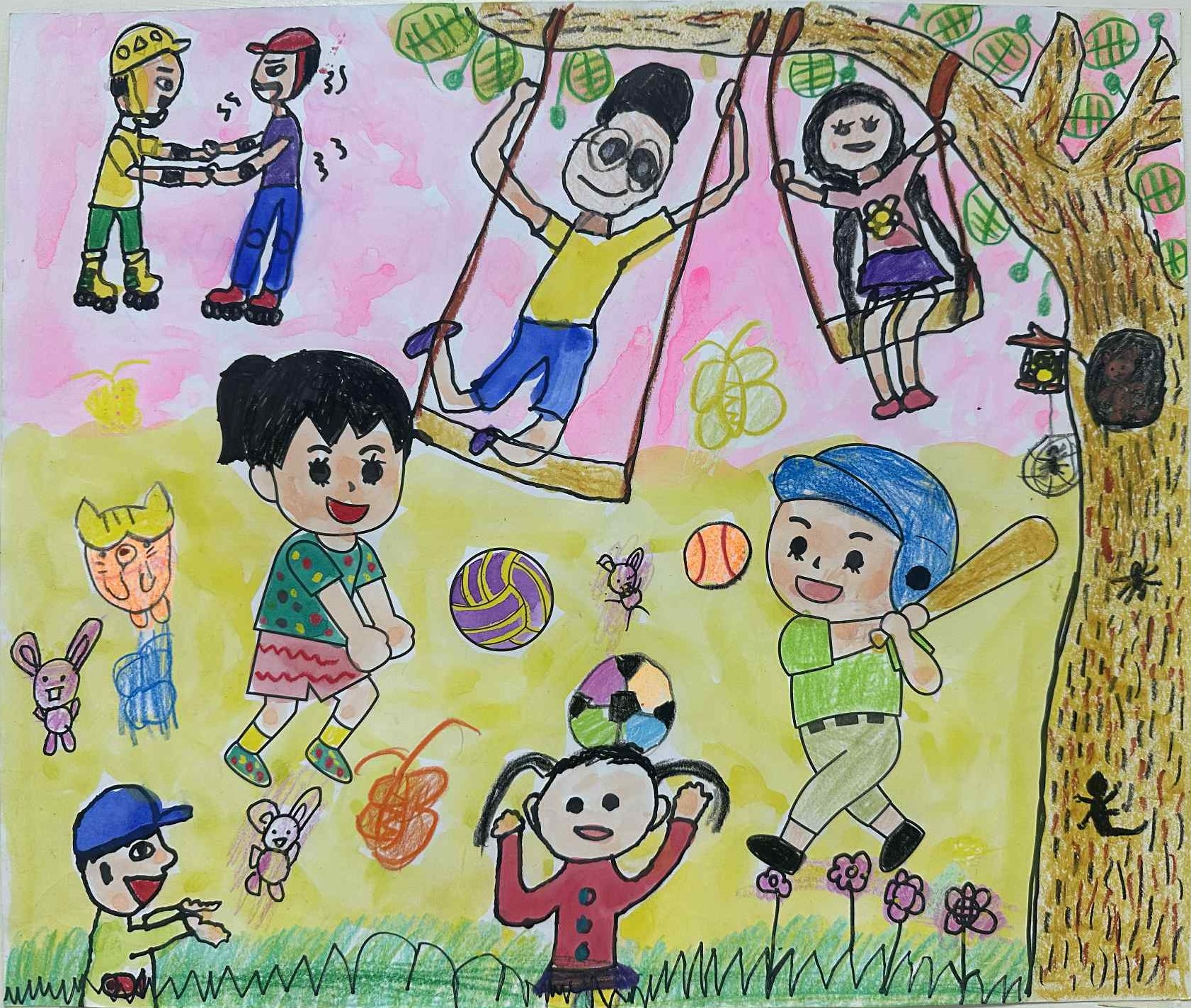114年鶯歌區創意繪畫比賽幼兒園組金牌