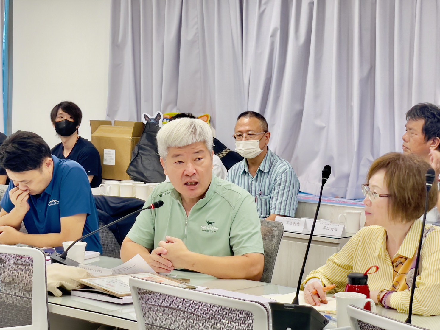  動督盟秘書長提出臨時動議