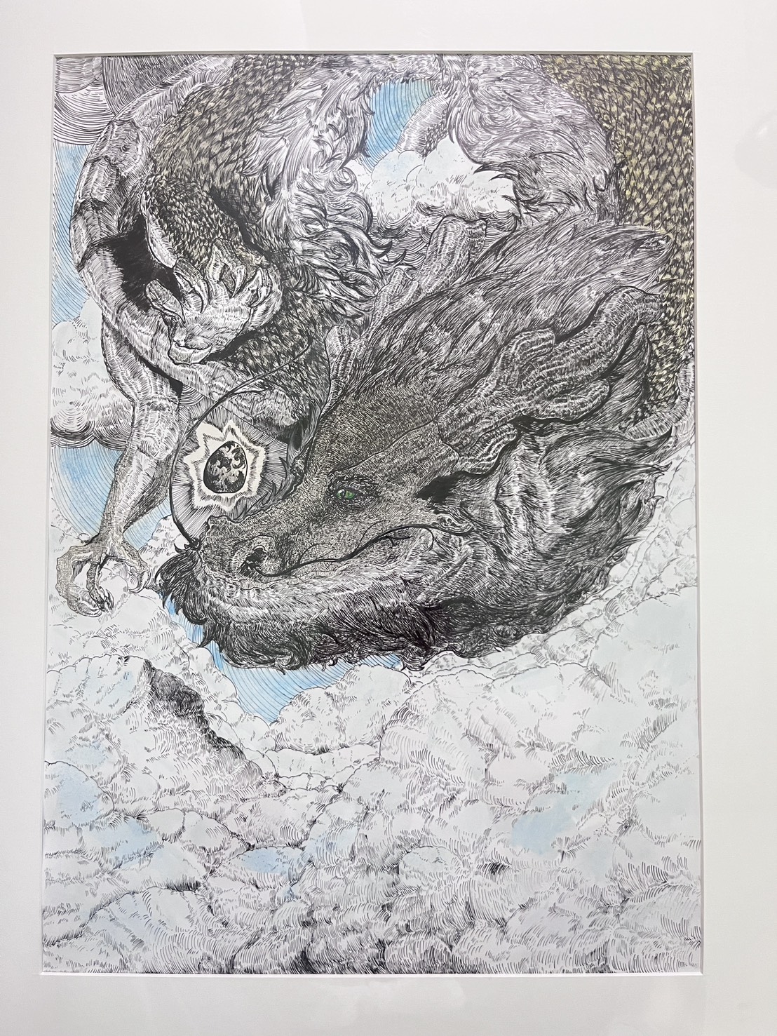 綽號「狸貓」的飛行少年 就讀美工科 很有美術天分 他一幅畫作「龍」就掛在蘆洲少年中心內