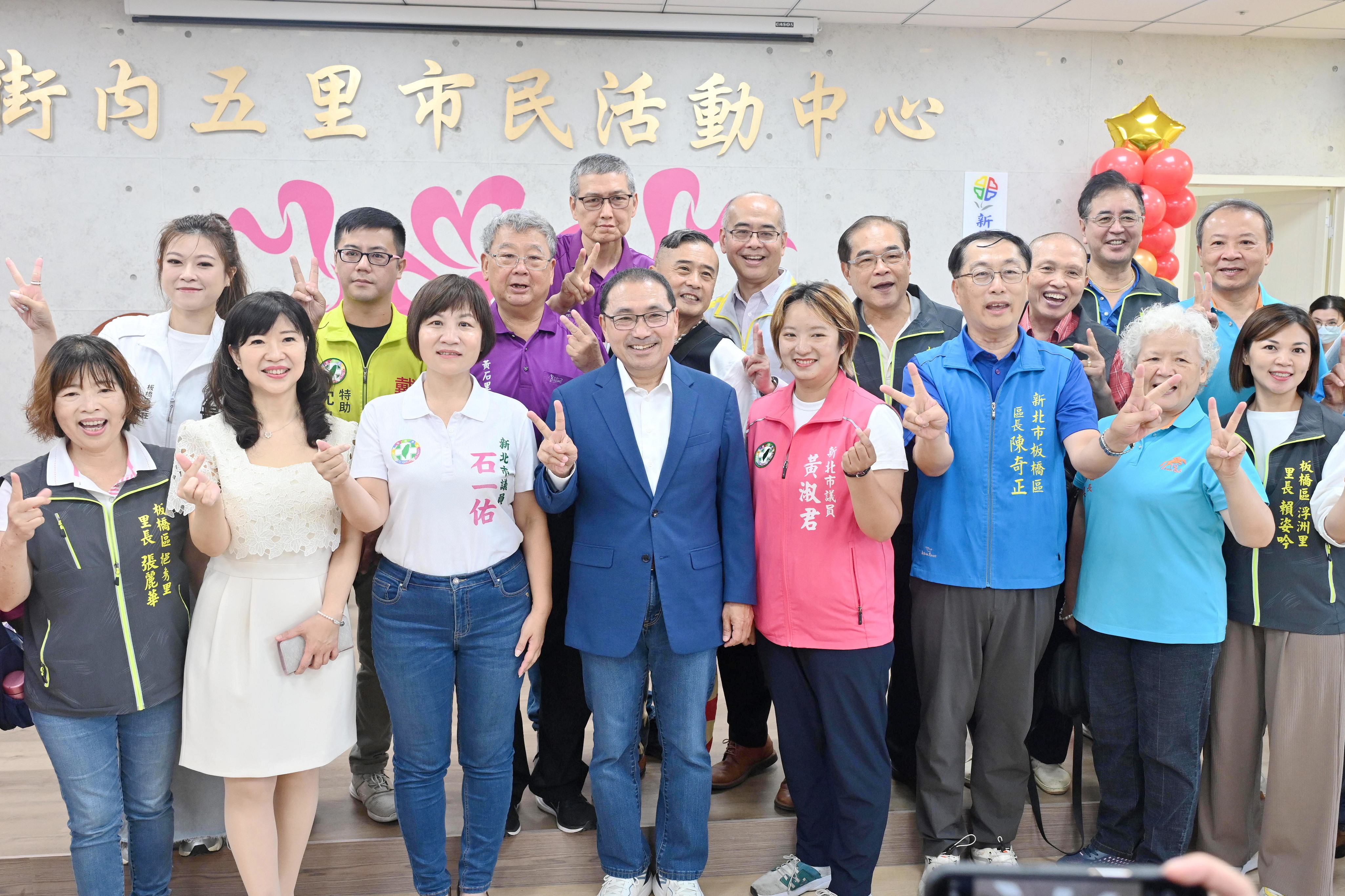 街內五里市民活動中心今（8）日正式啟用。
