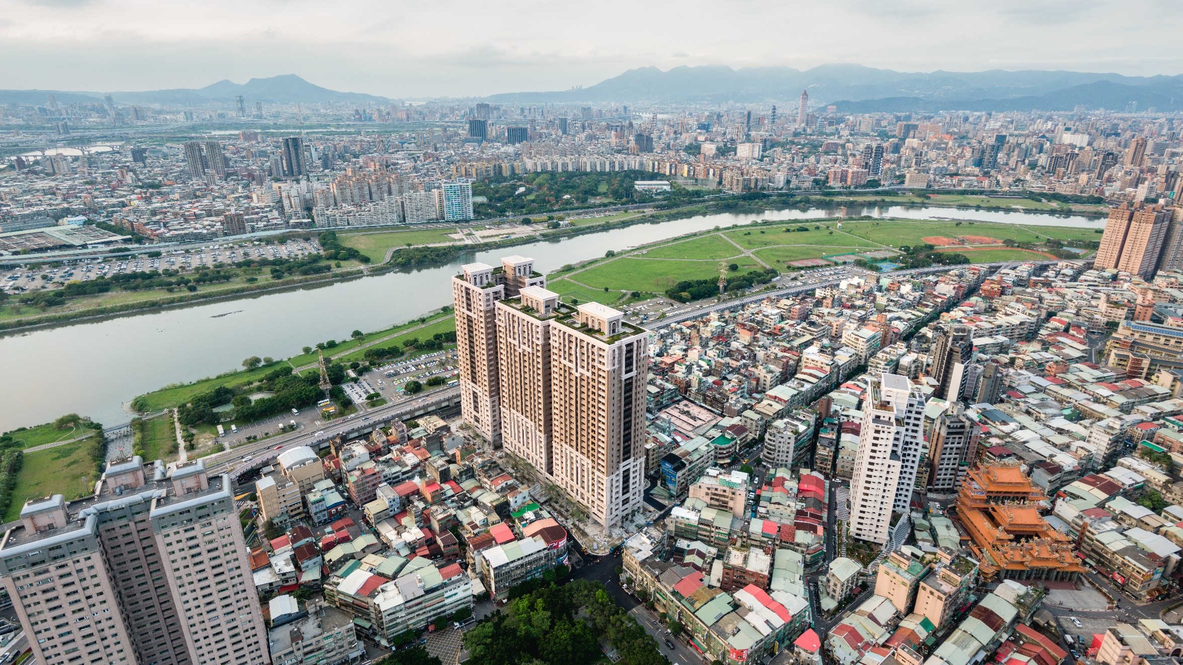 永和大陳單元空拍圖