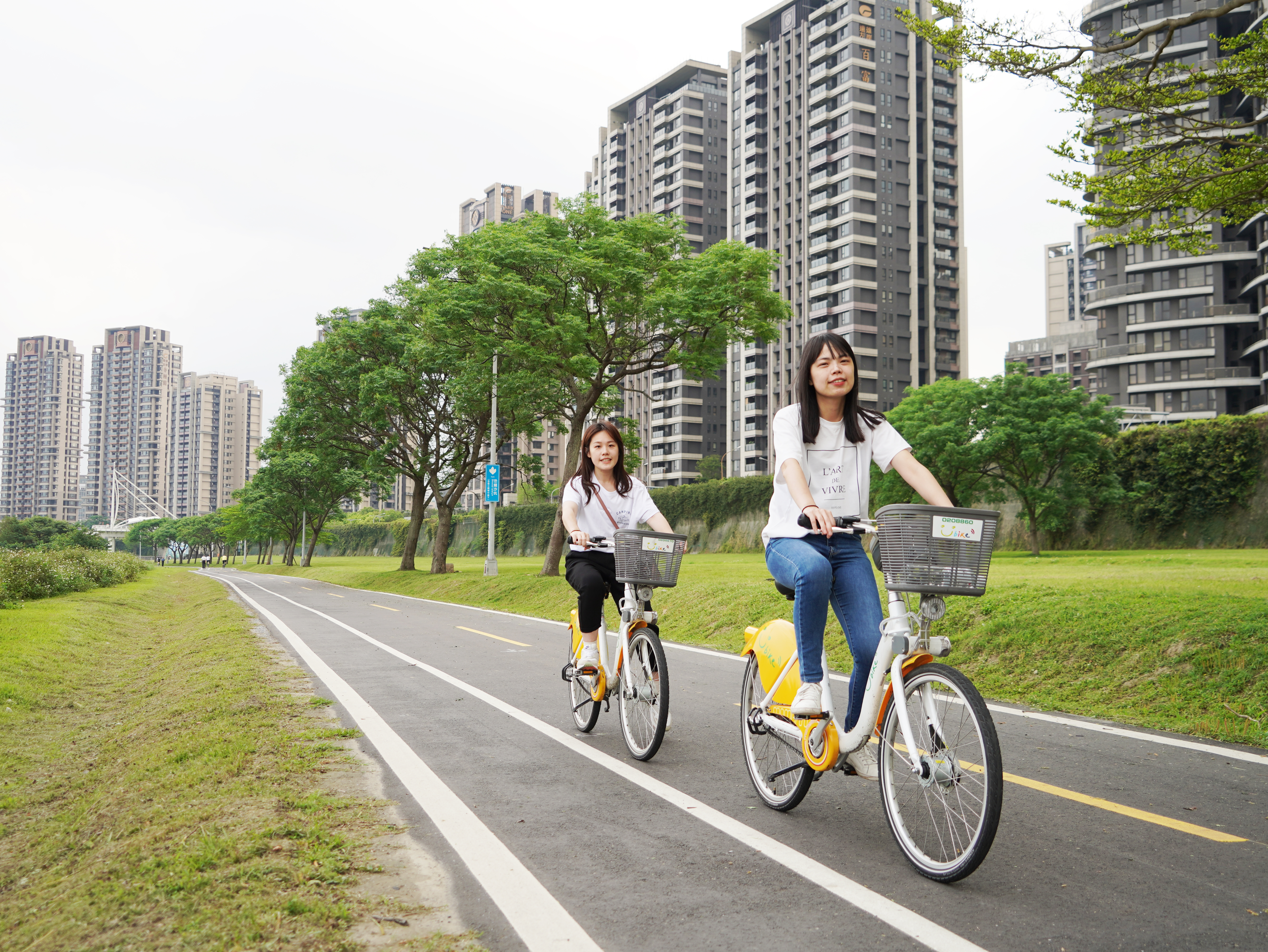 圖1.租借YouBike騎新北市通勤綠廊夏日遊