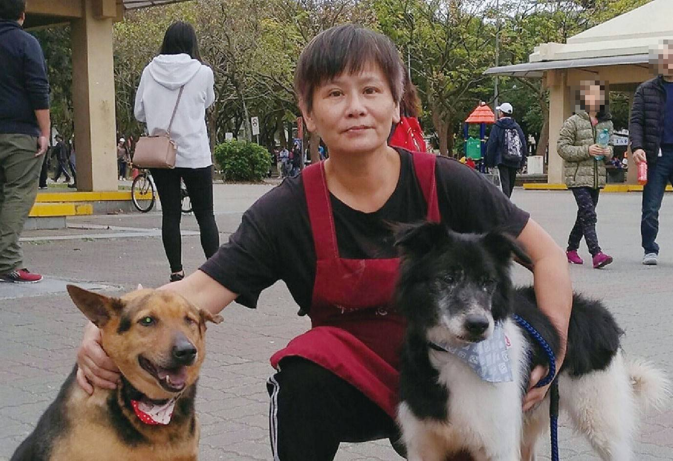  志工隊長黃新。