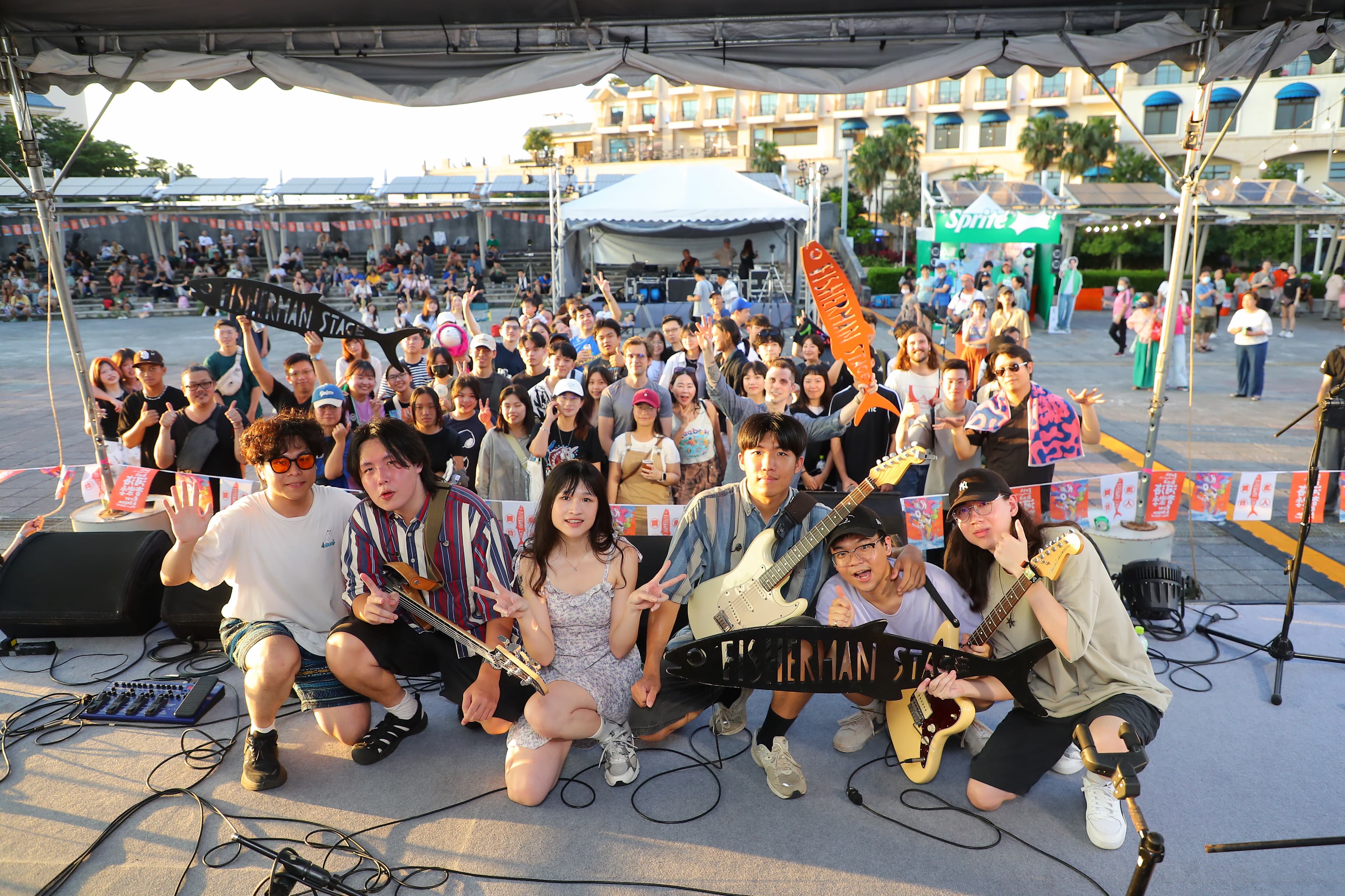  「狀態船」的音樂讓樂迷盡情釋放自我。