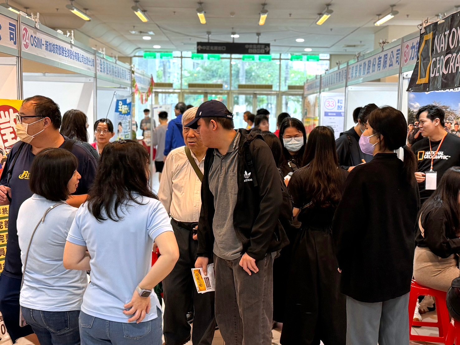 民眾踴躍參與就博會