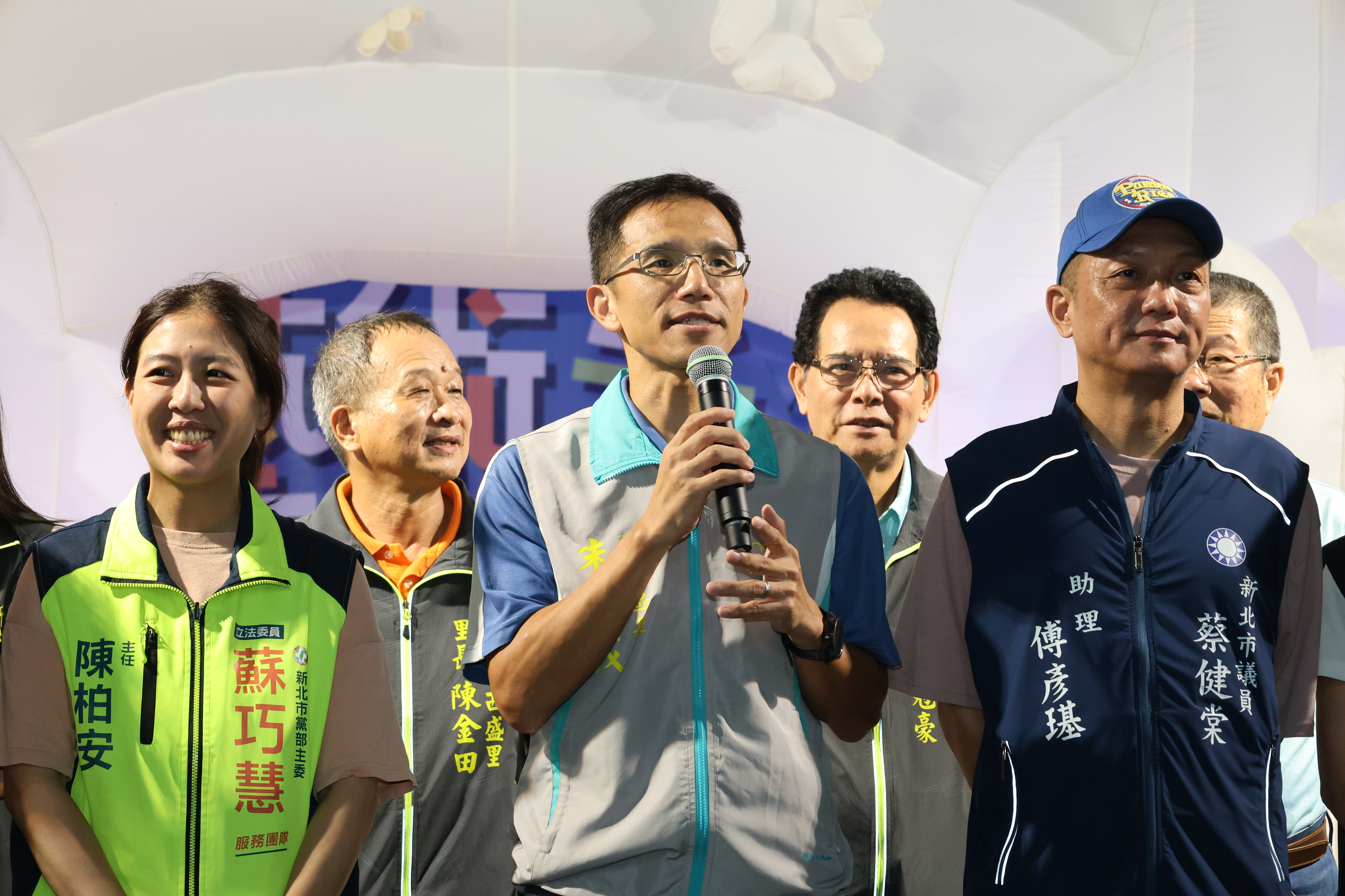 新莊區長朱思戎致詞