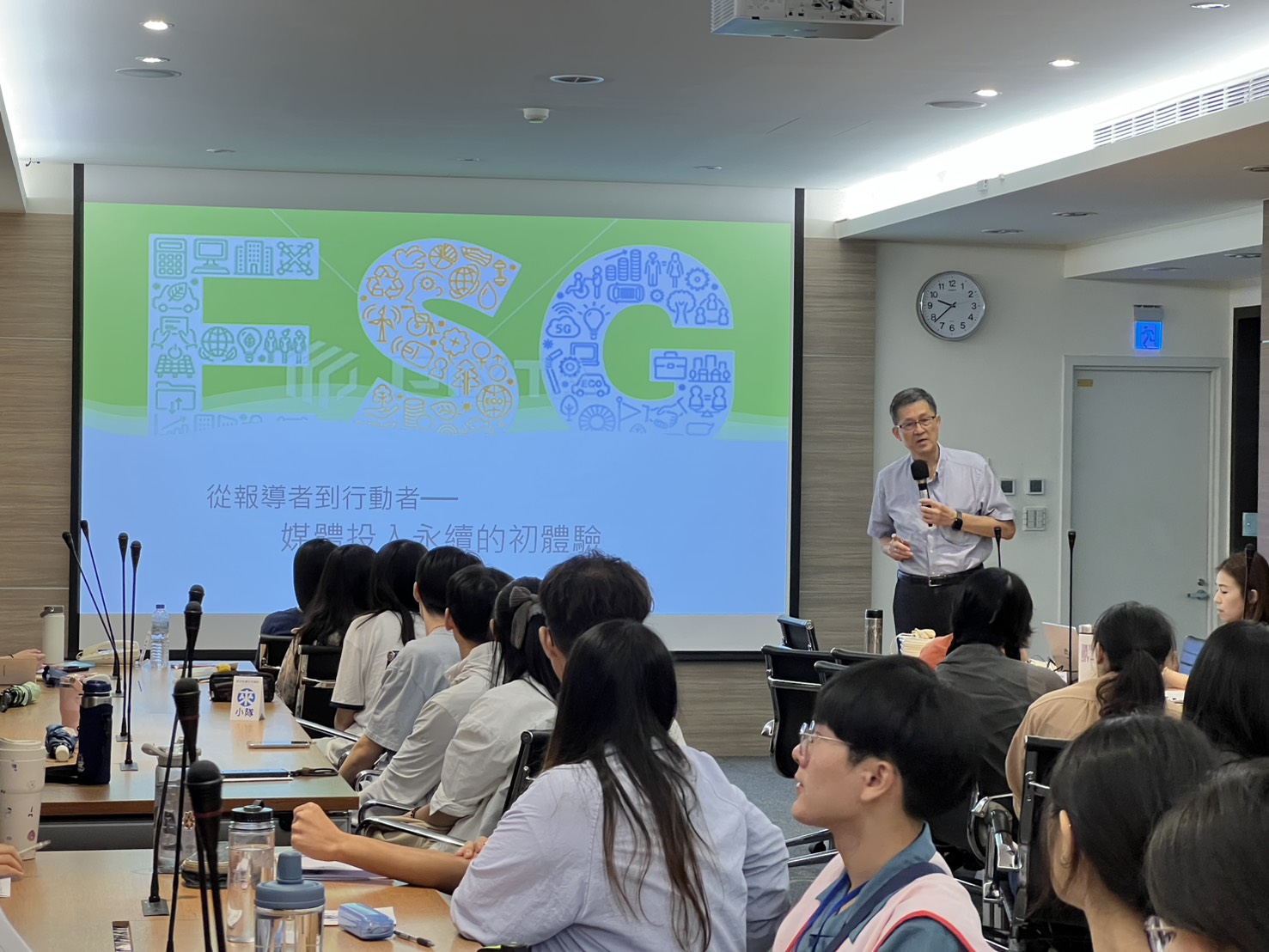 聯合報永續長羅國俊分享從報導者到行動者，落實永續行動的轉變