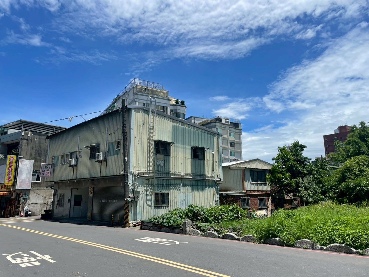 鶯歌鳳鳴地區市場用地現況照。