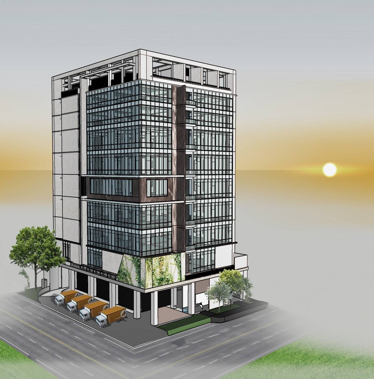 知名咖啡品牌─路易莎職人咖啡股份有限公司，投資5.92億元興建地上9層、地下2層的企業營運總部，可望創造350個就業機會