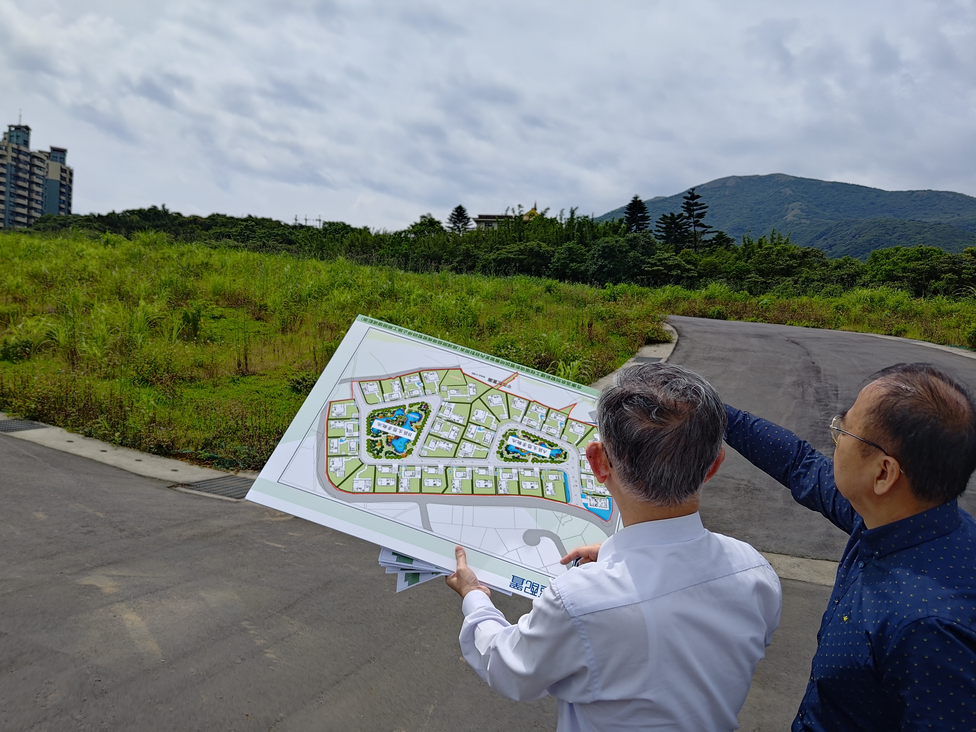 新北市環評委員進行環評開發案現勘